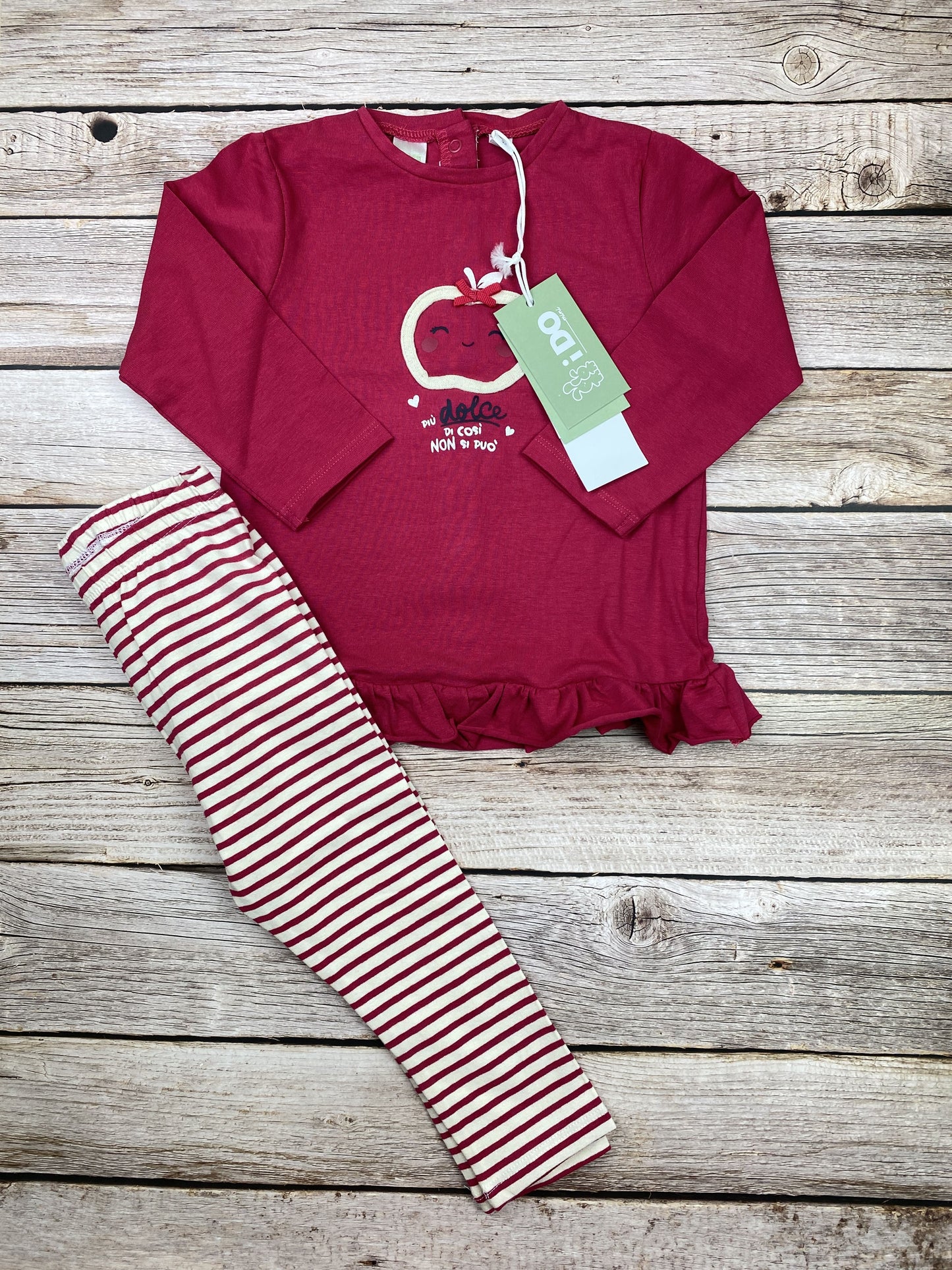 Set t-shirt manica lunga e leggings