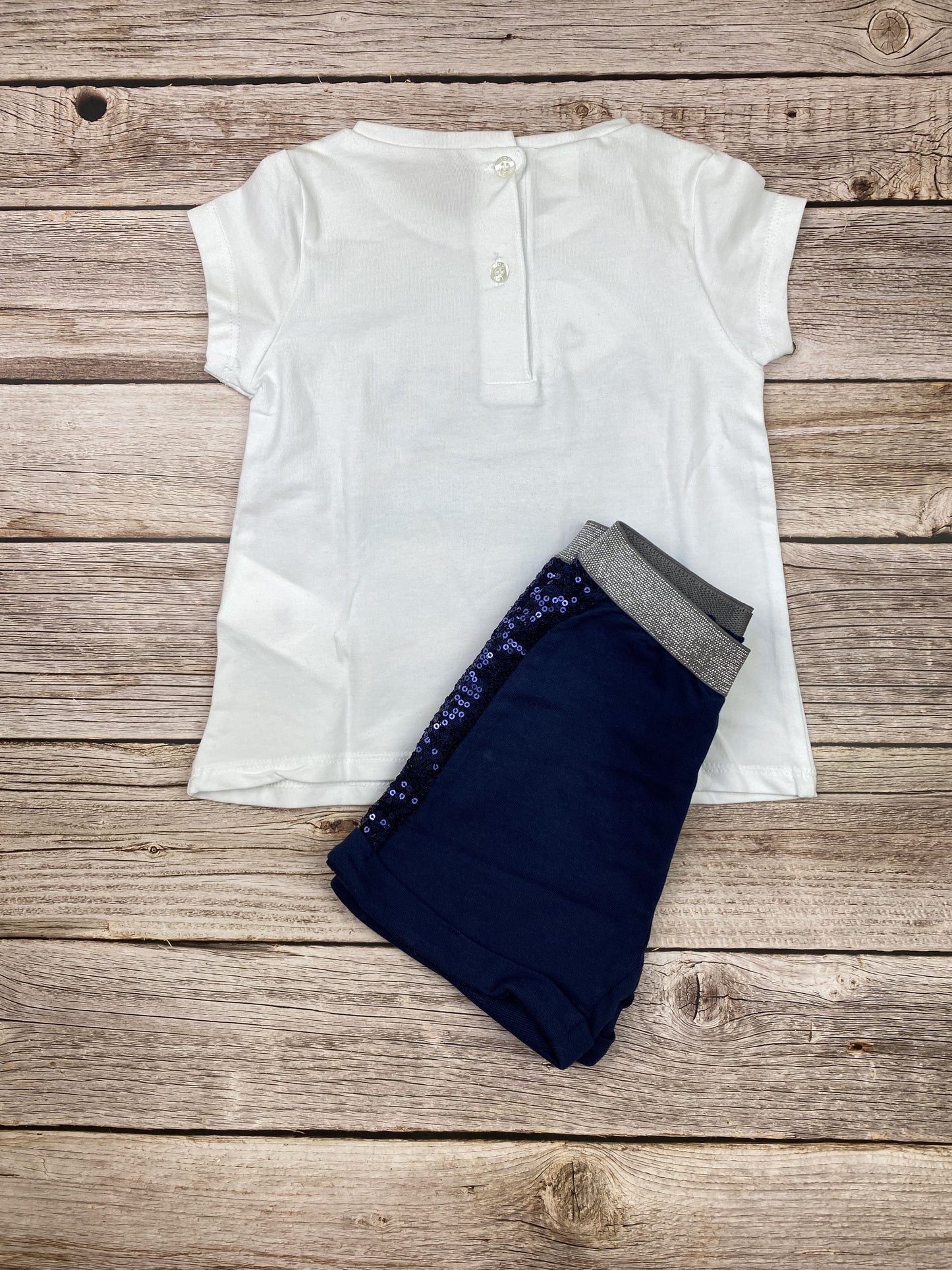 Set t-shirt manicacorta e pantaloncino