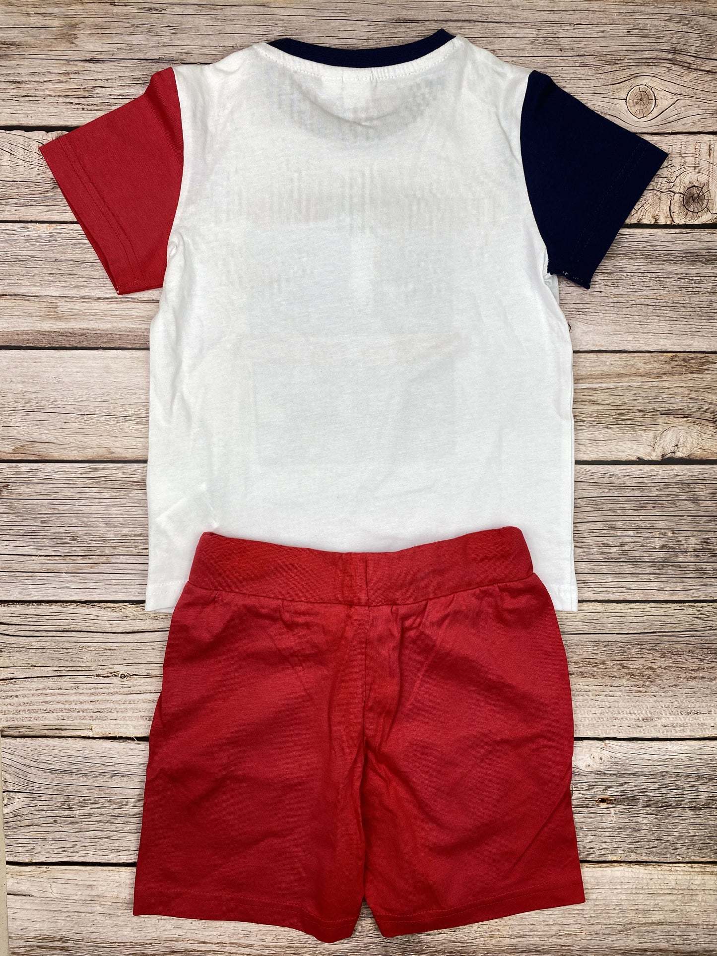 Set t-shirt manica corta e pantaloncino