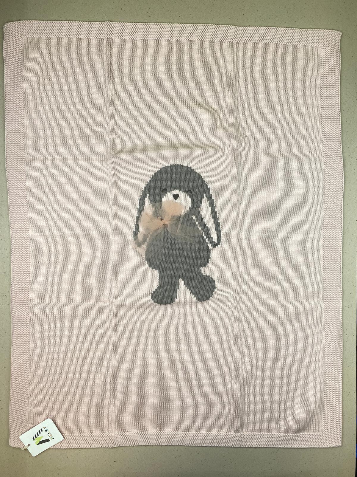 Copertina in calda maglia di cotone