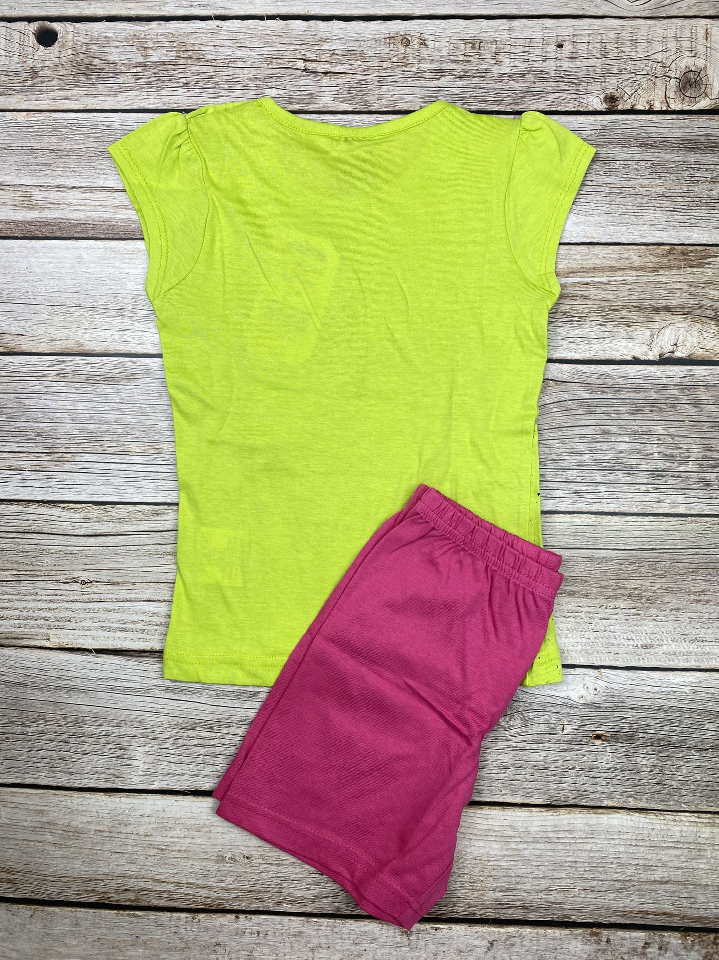 Set t-shirt manica corta e pantaloncino