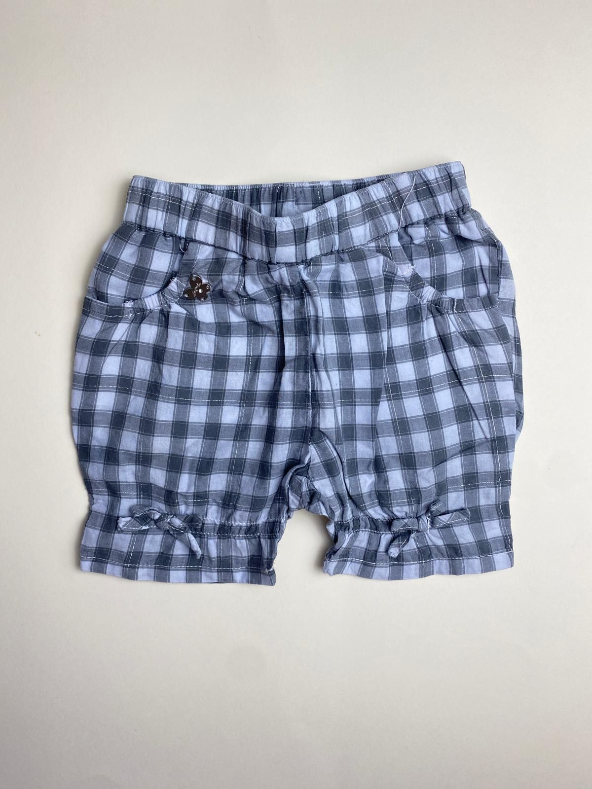 Pantaloncini a Quadretti per Neonata