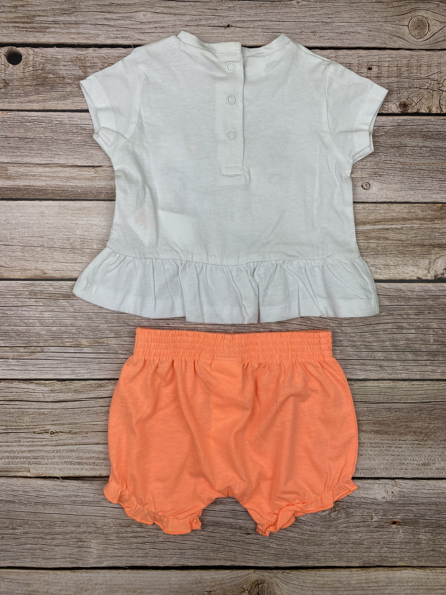 Set t-shirt manica corta e pantaloncino