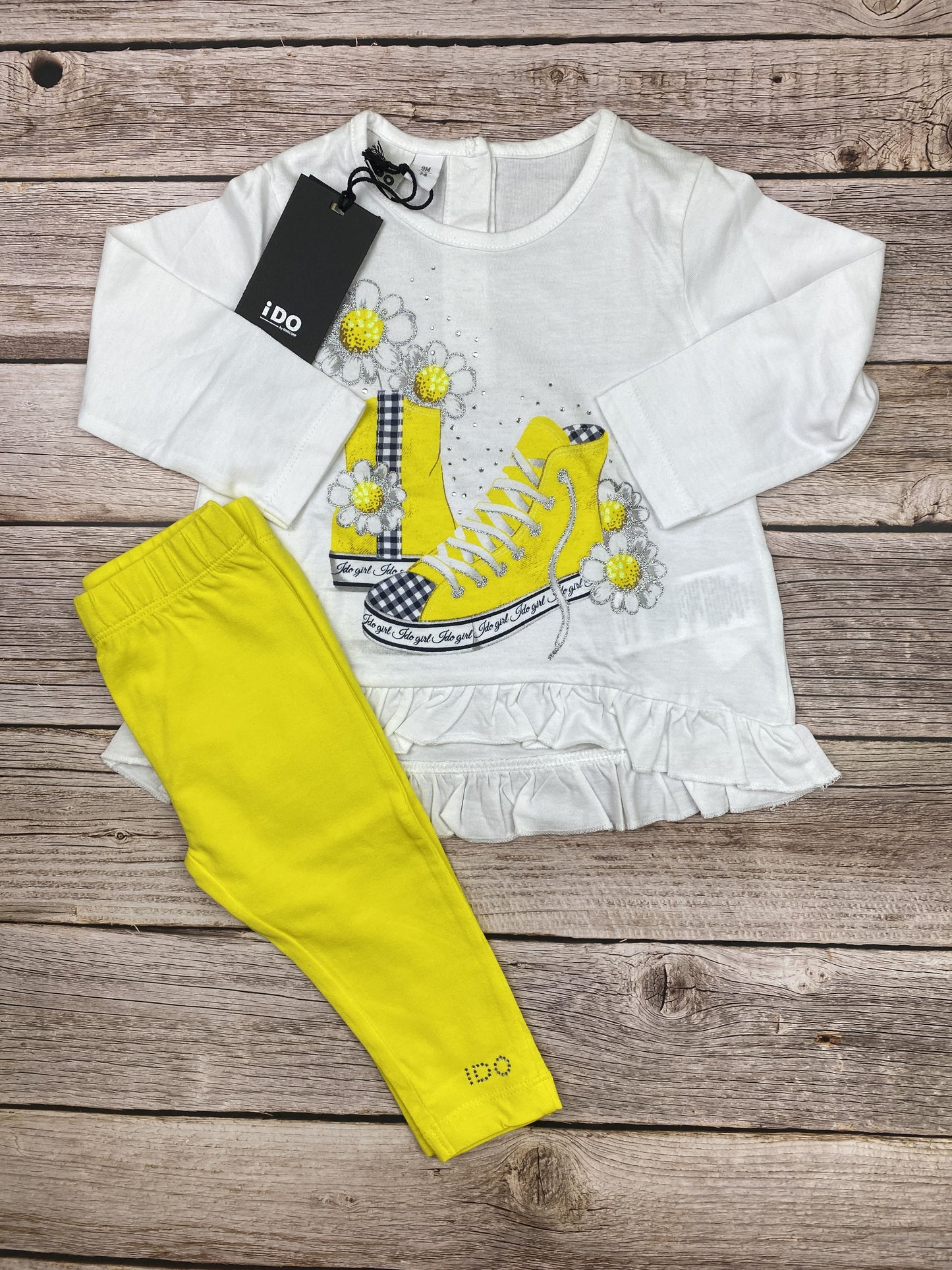 Set t-shirt manica lunga e pantalone