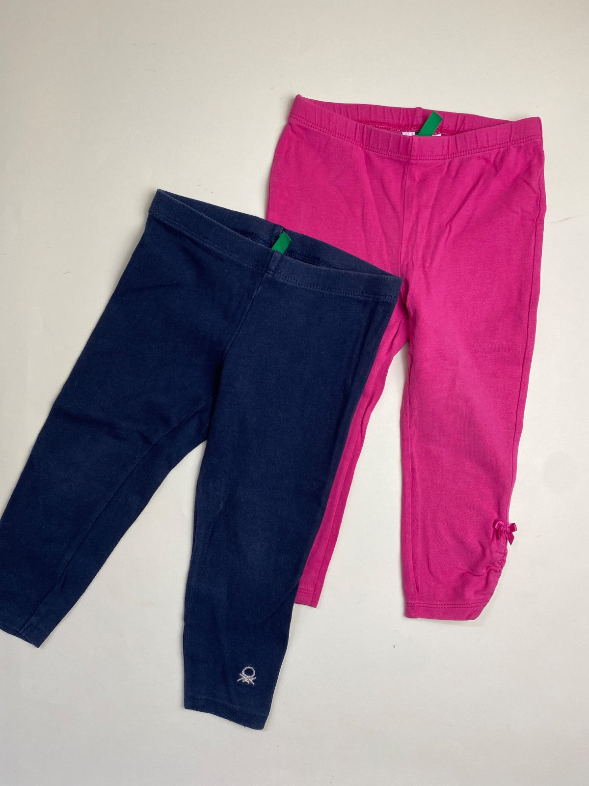 Set 2 Leggings Bambina Benetton