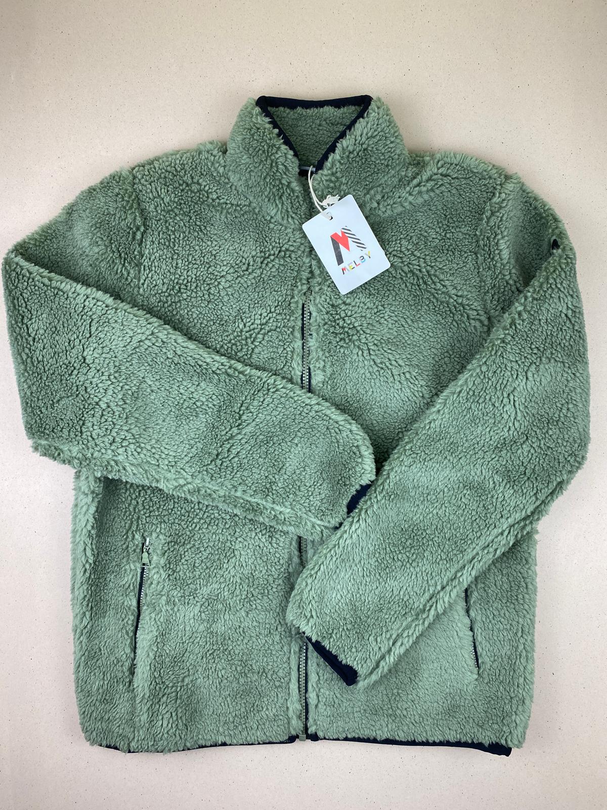 Pile in teddi full zip