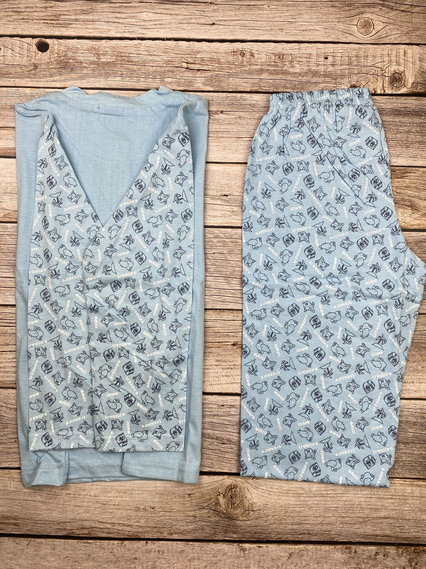 Pigiama manica lunga e pantalone