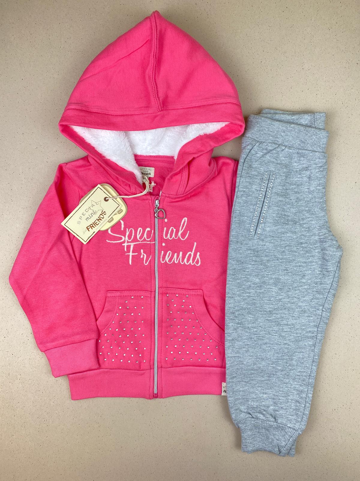 Set tuta felpa full zip e pantalone