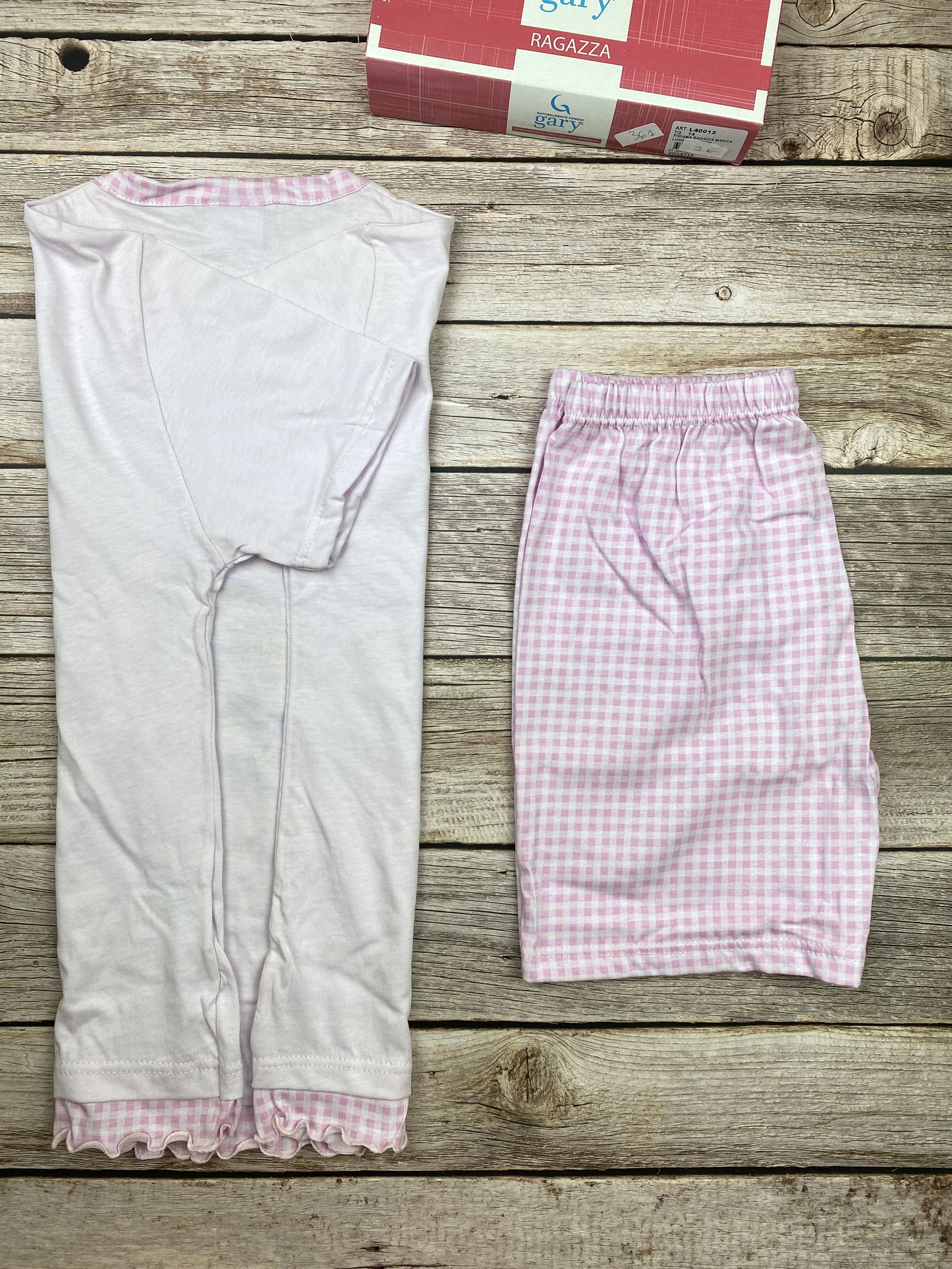 Pigiama manica corta e pantaloncino