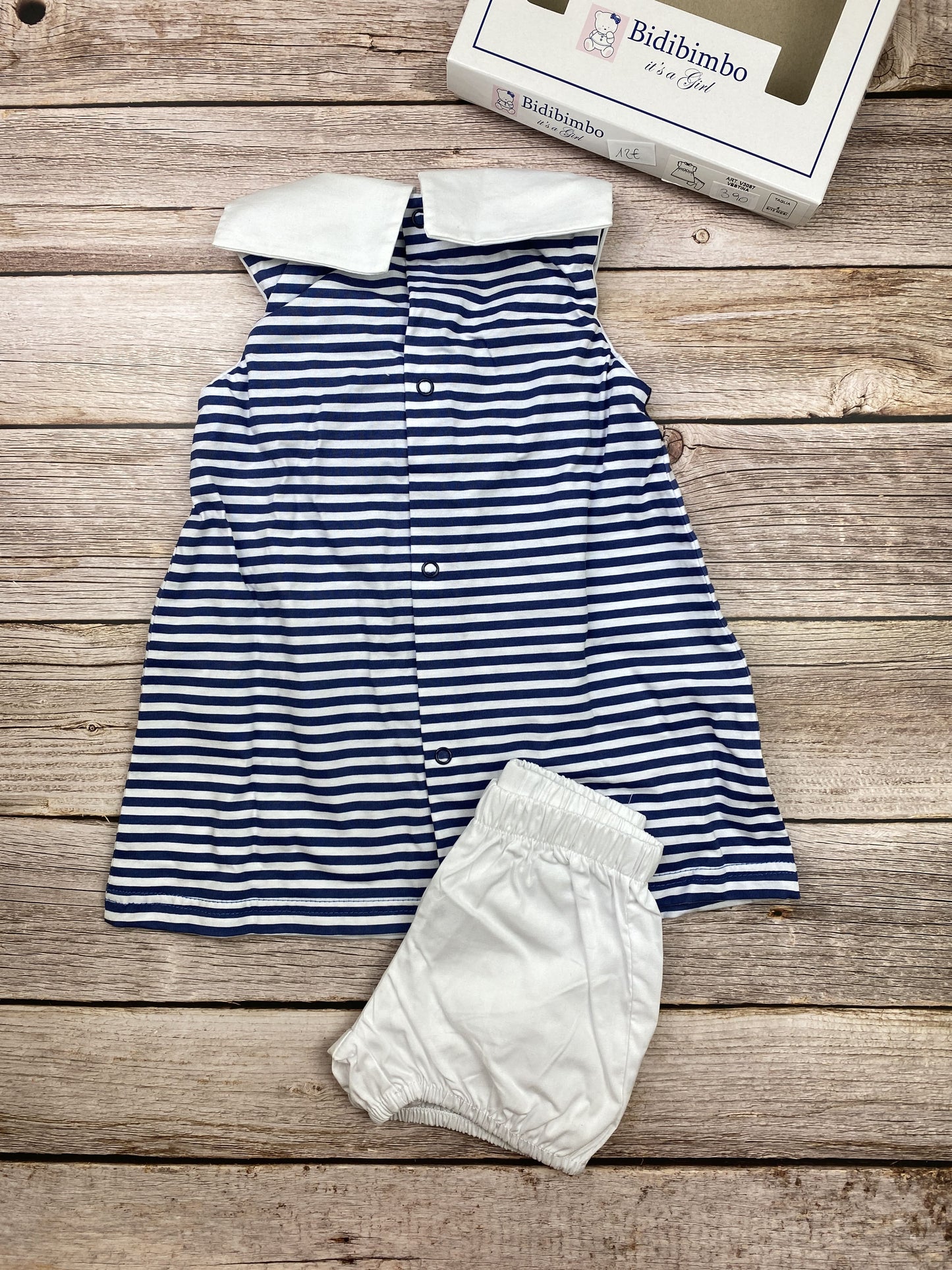 Set vestitino corto con culotte