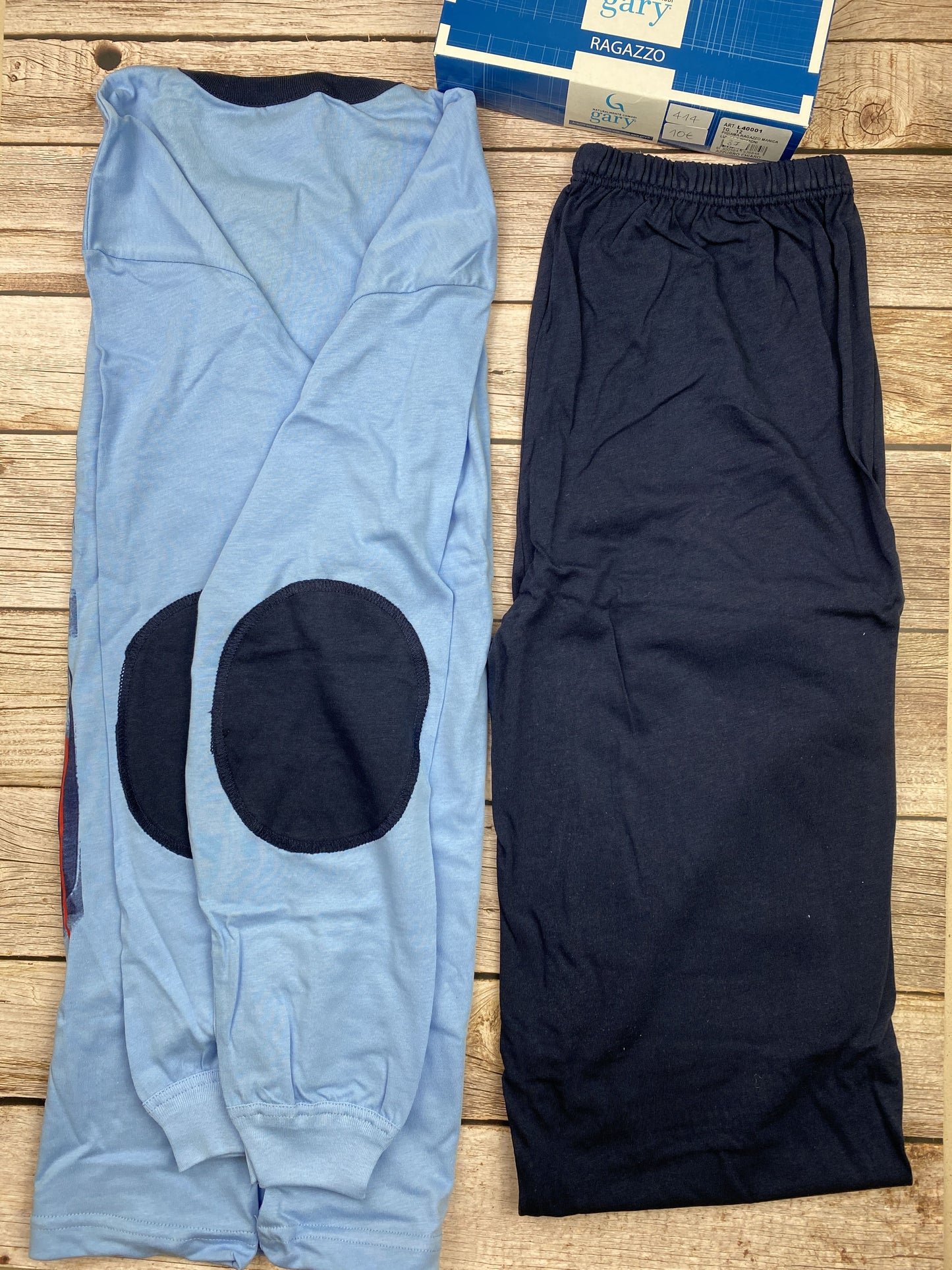Pigiama manica lunga e pantalone
