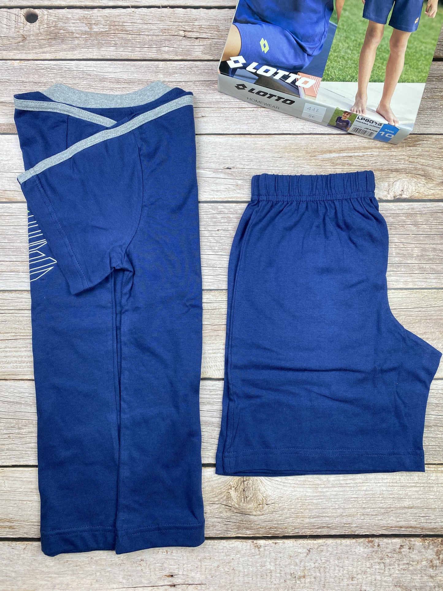 Pigiama manica corta e pantaloncino