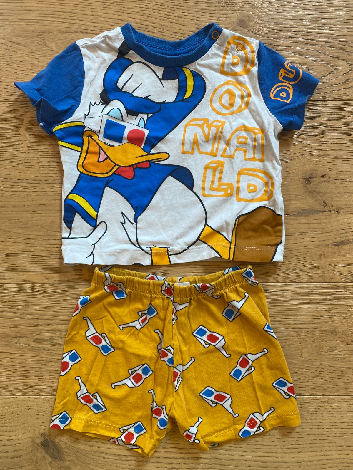 Set Maglietta e Pantaloncini Paperino