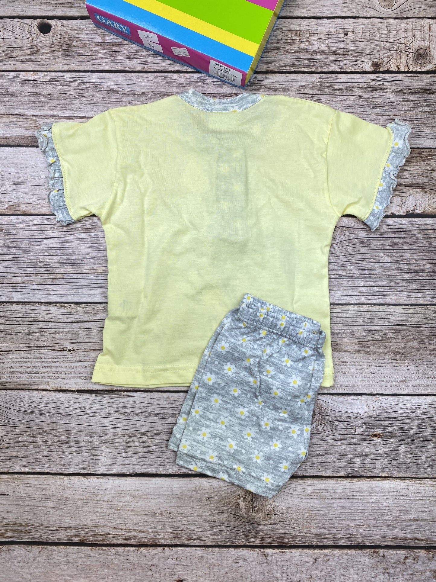 Pigiama manica corta e pantaloncino