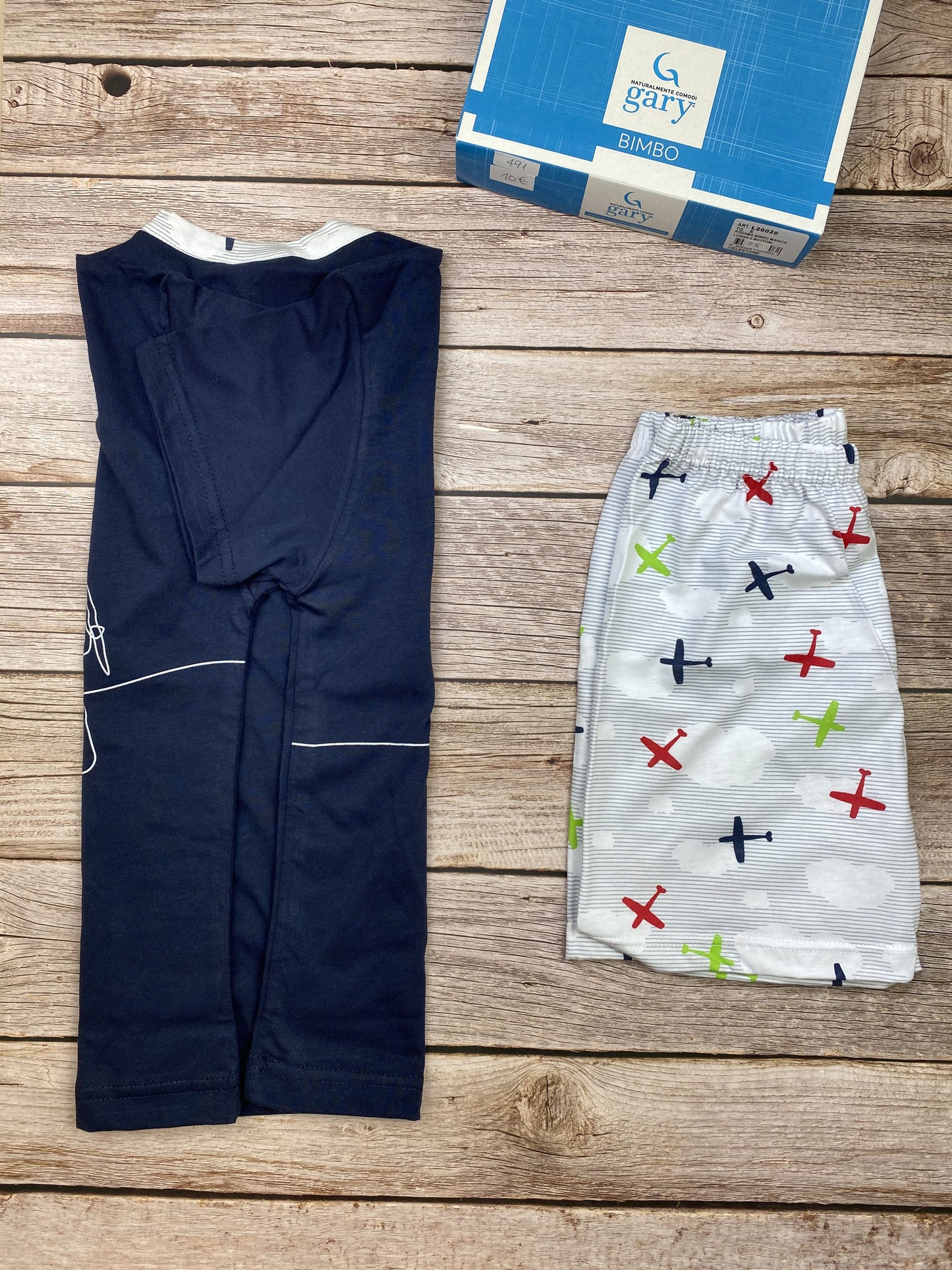 Pigiama manica corta e pantaloncino