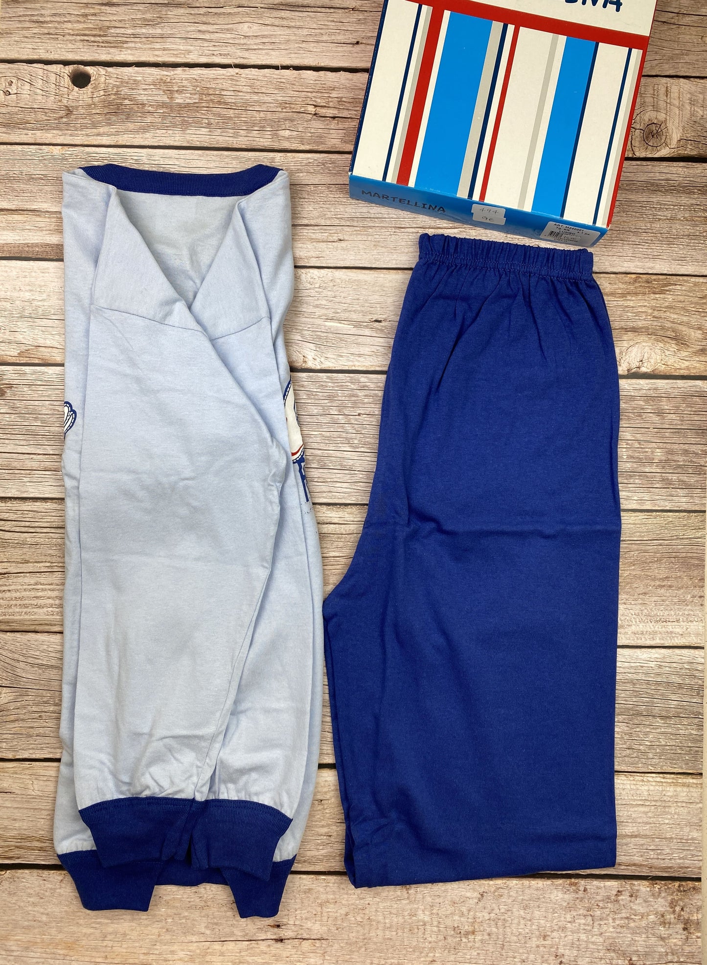 Pigiama manica lunga e pantalone