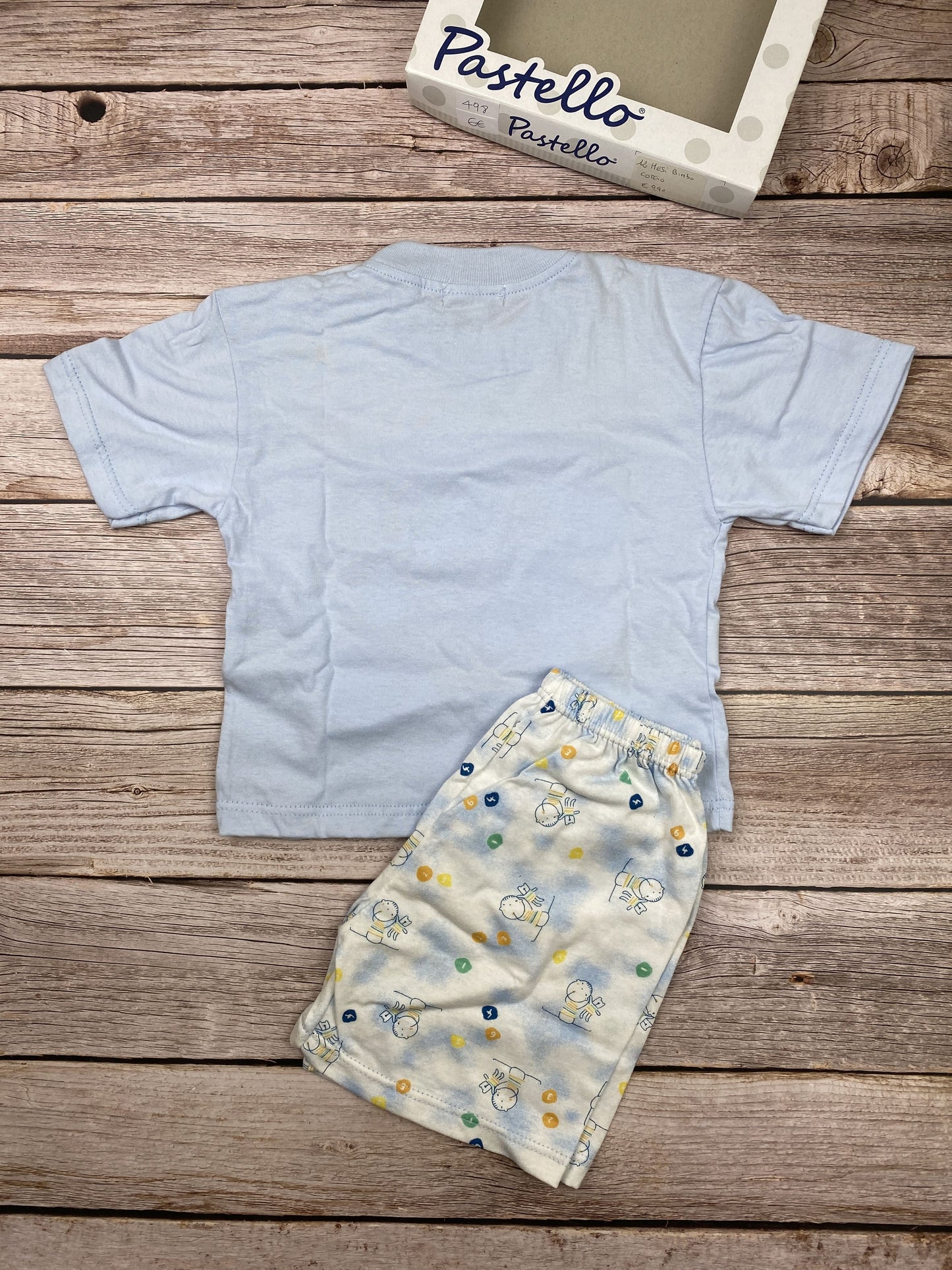 Pigiama manica corta e pantaloncino