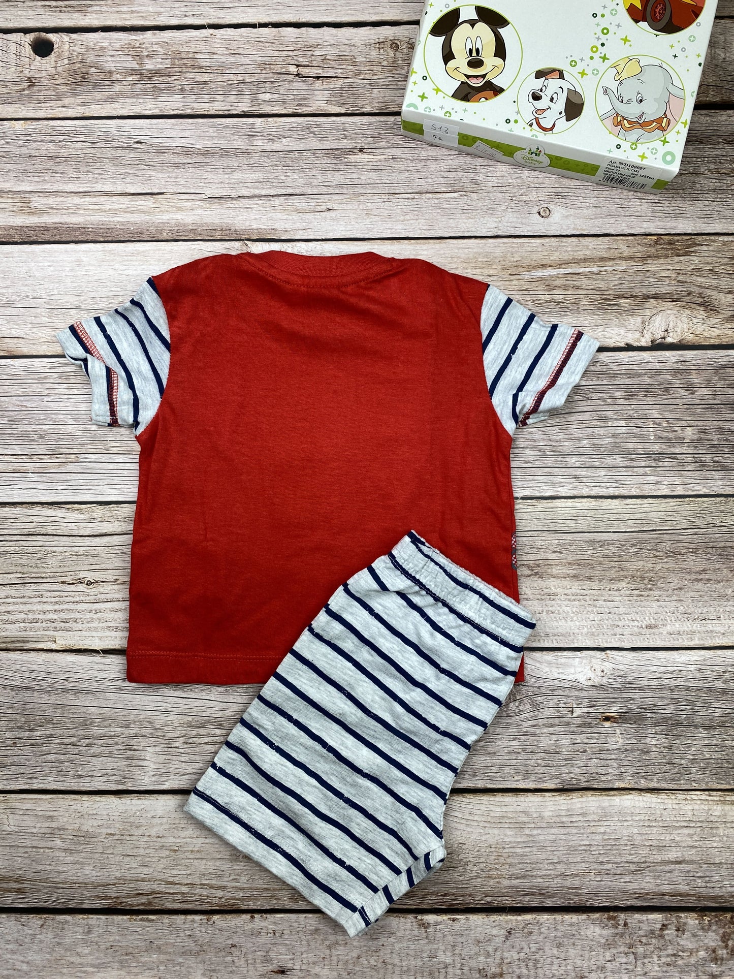 Pigiama manica corta e pantaloncino