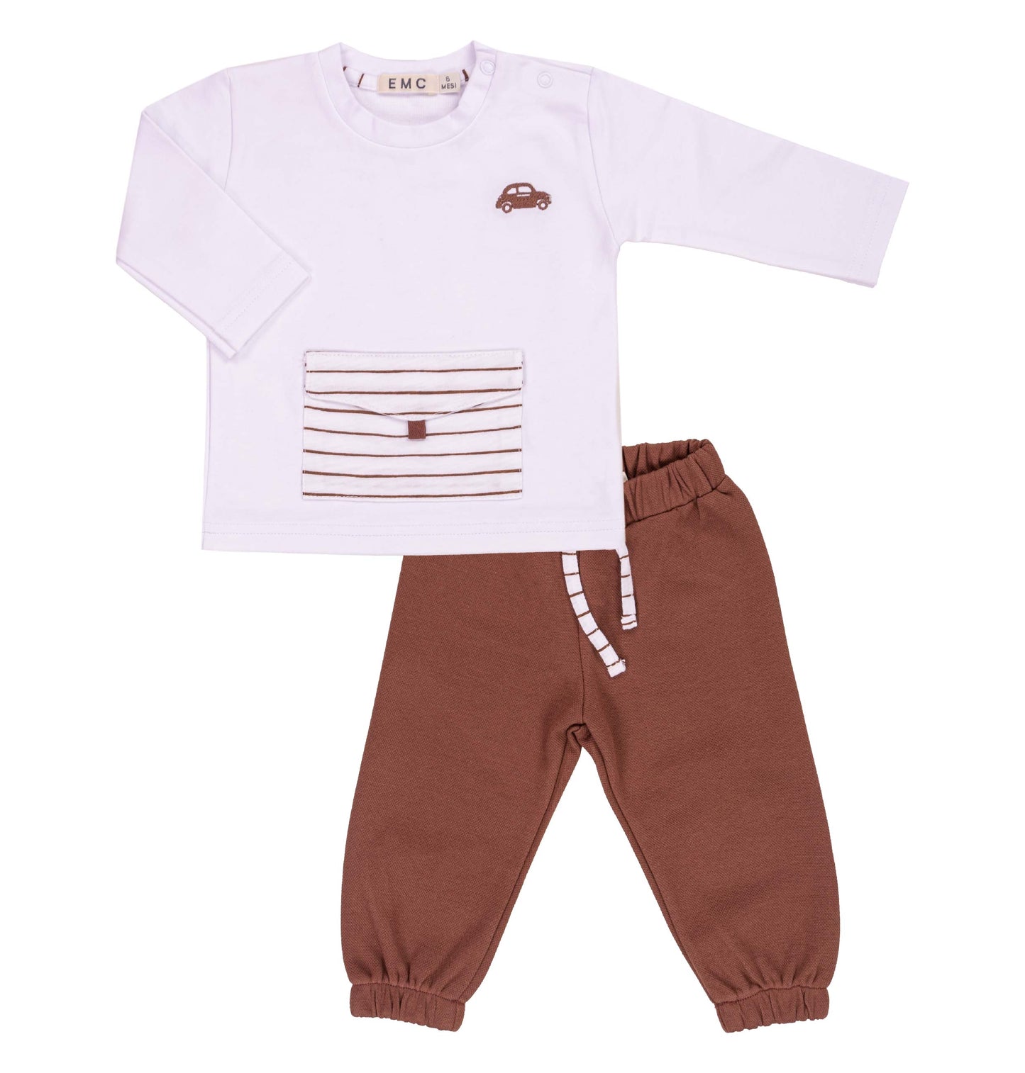 Completo Maglietta Maniche Lunghe e Pantaloni