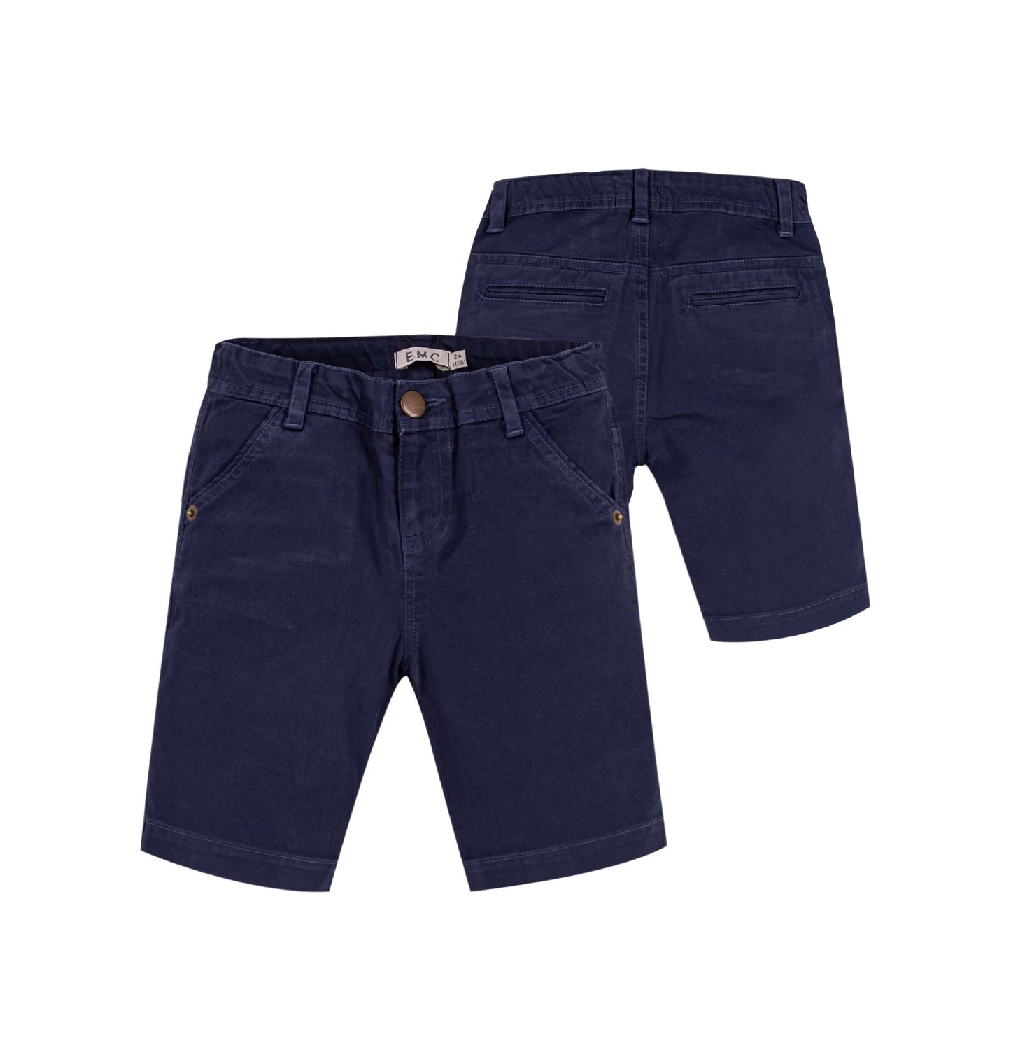 Shorts Chino Bambino Blu Navy