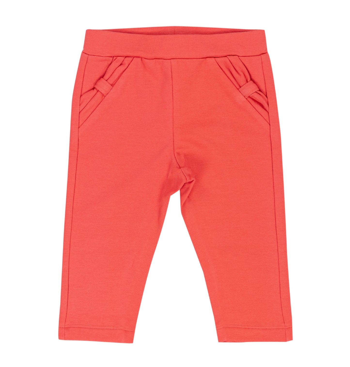 Pantaloni in felpa corallo