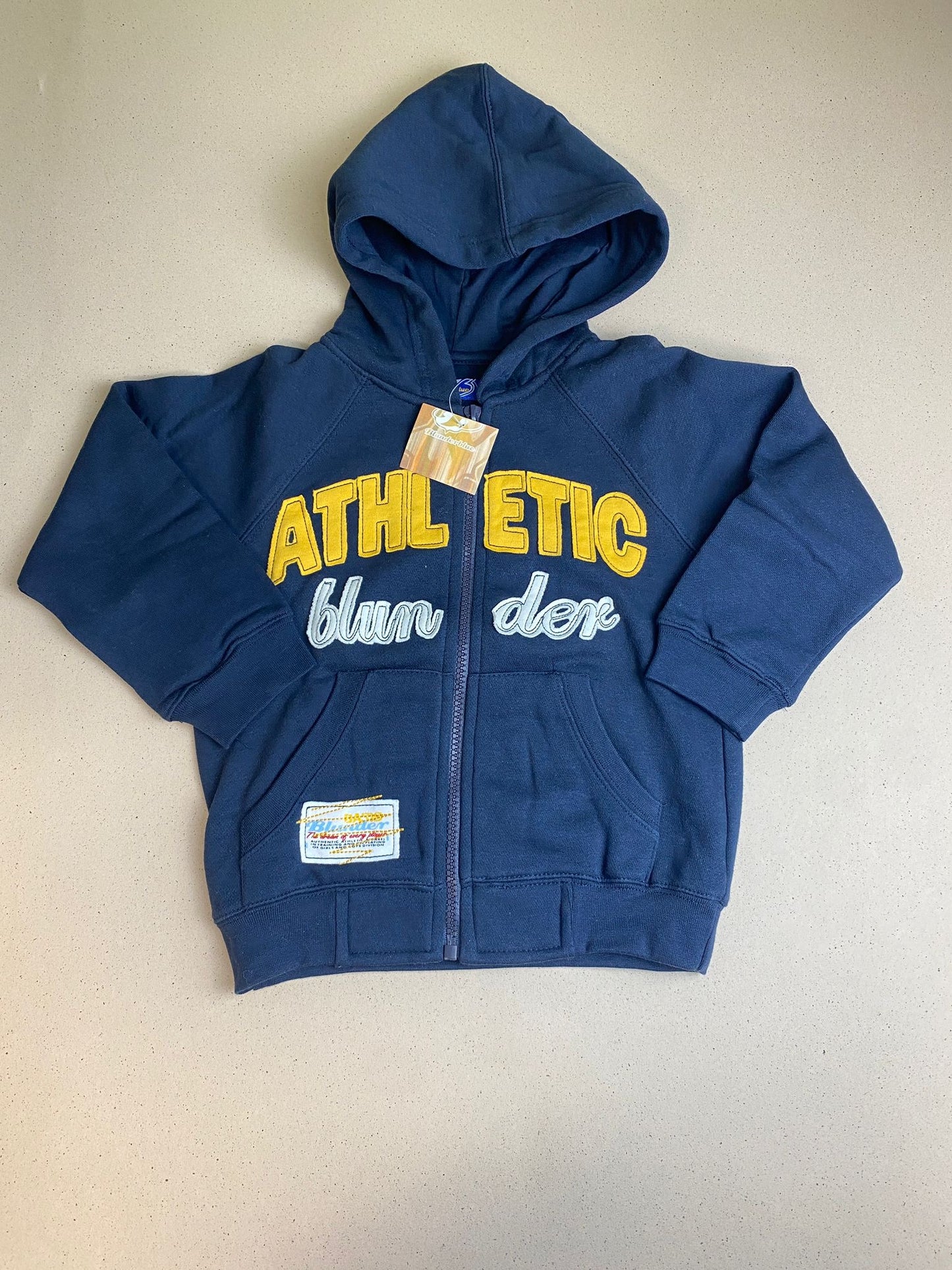 Felpa con zip e cappuccio