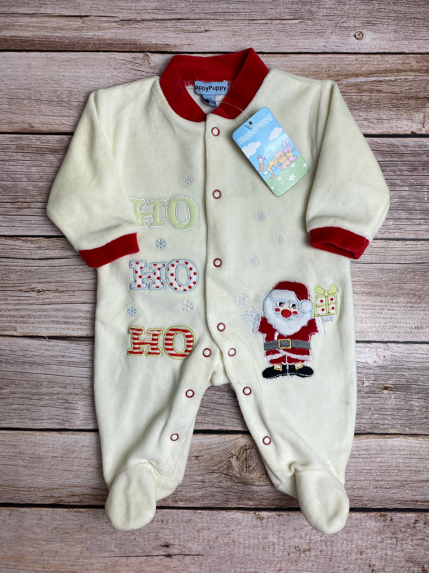 Tutina in ciniglia natalizia