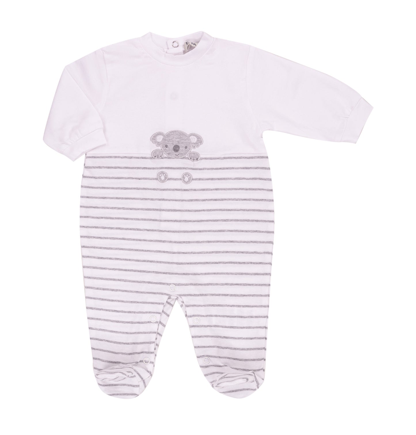 Tutina con piedini in cotone