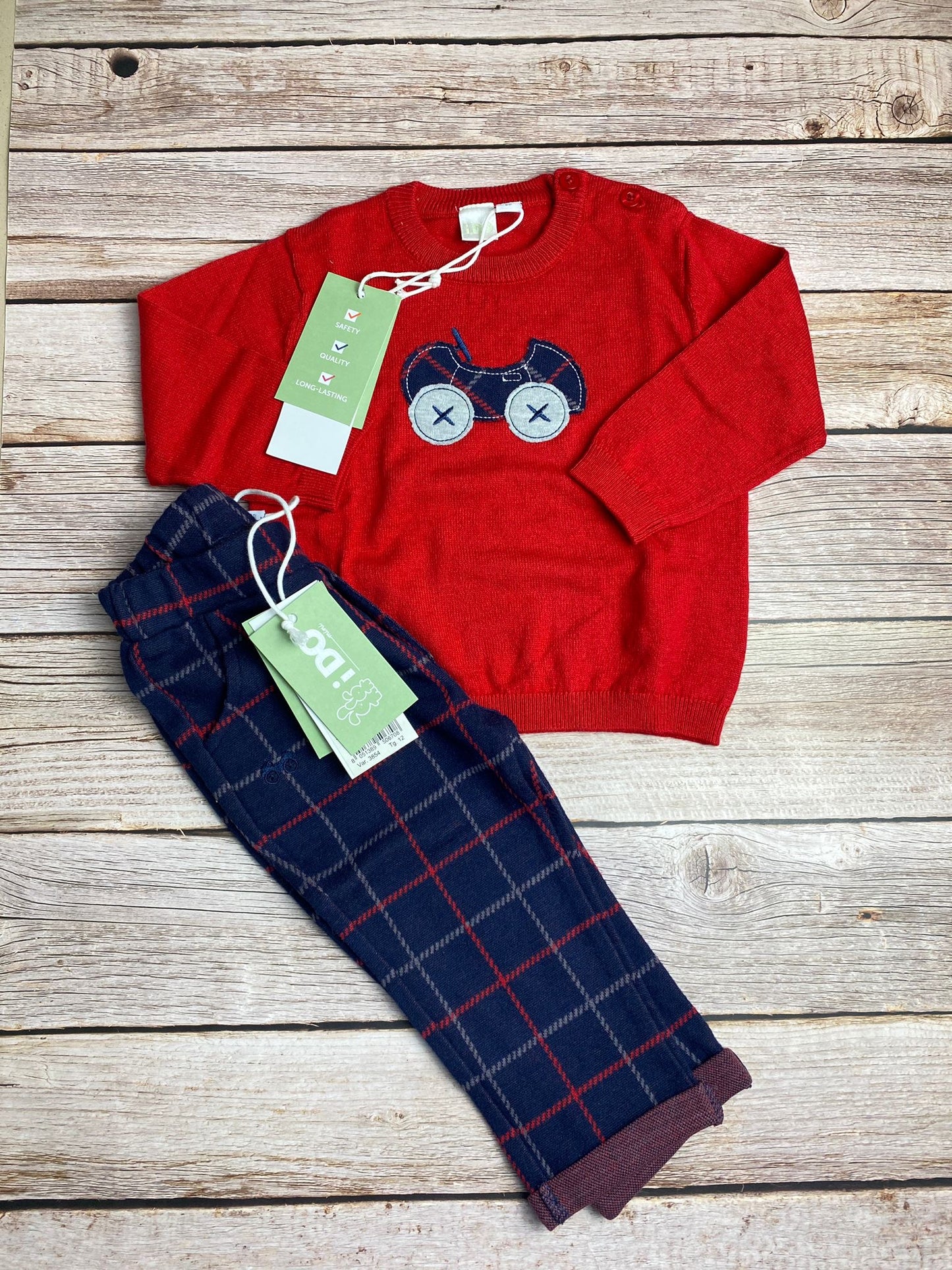 Set maglione e pantalone