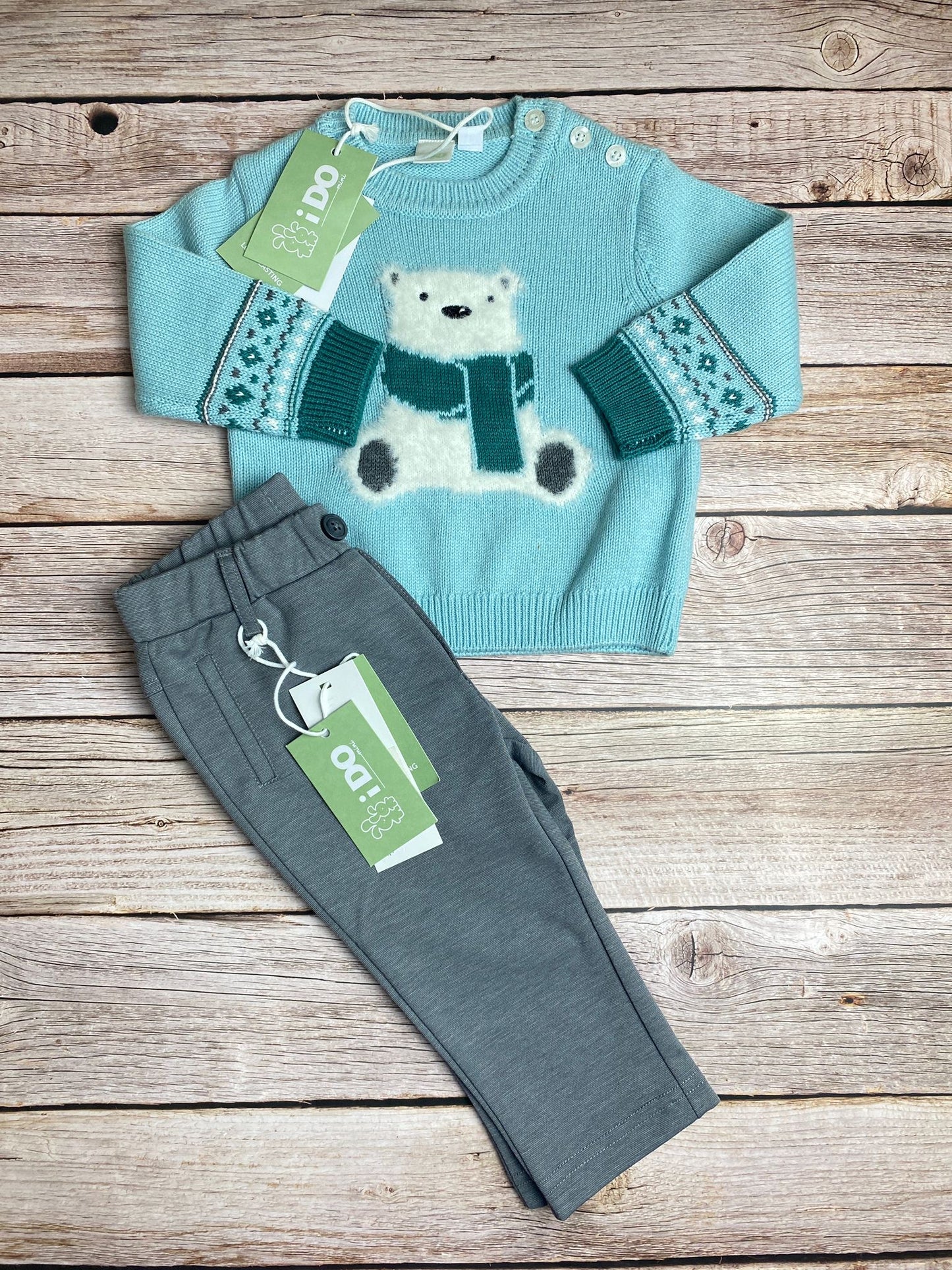 Set maglione e pantalone in felpa