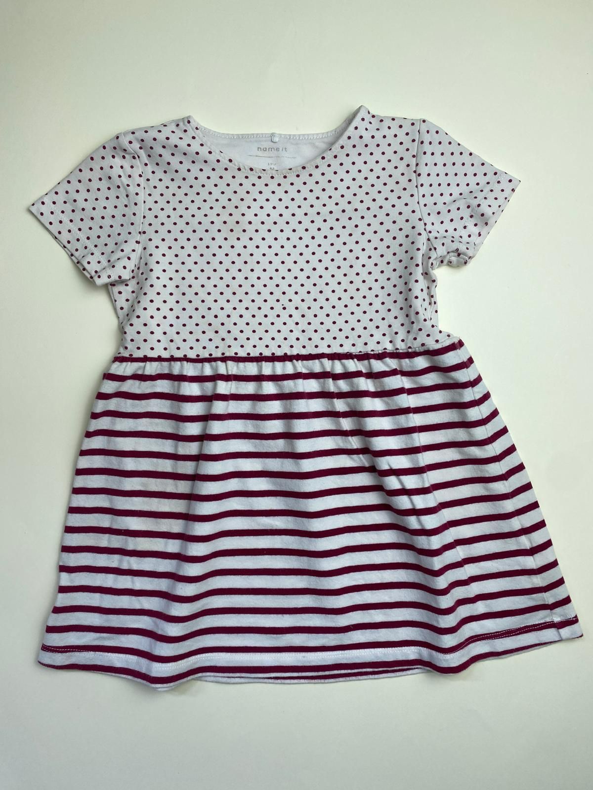 Vestito manica corta