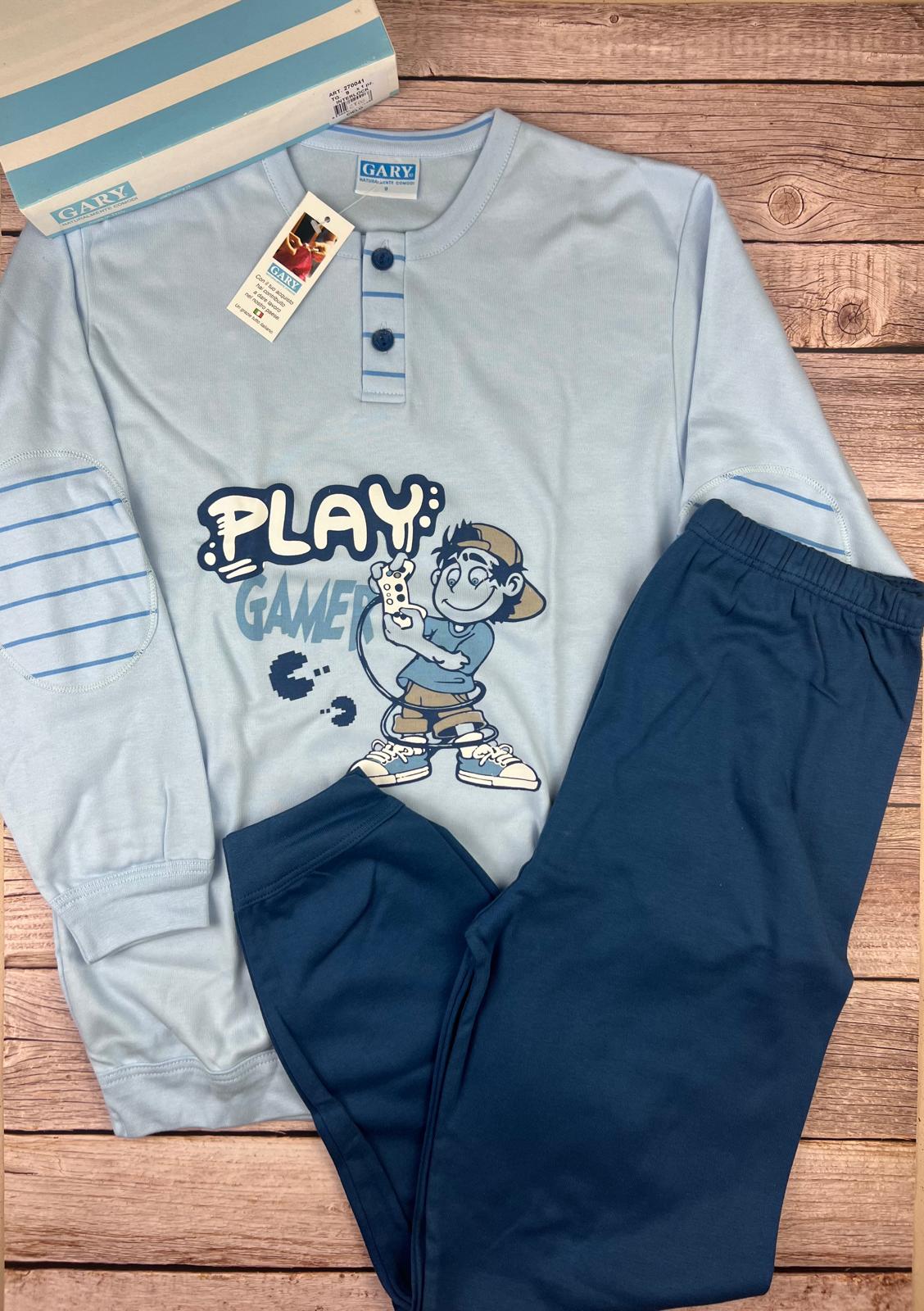 Pigiama manica lunga e pantaloni