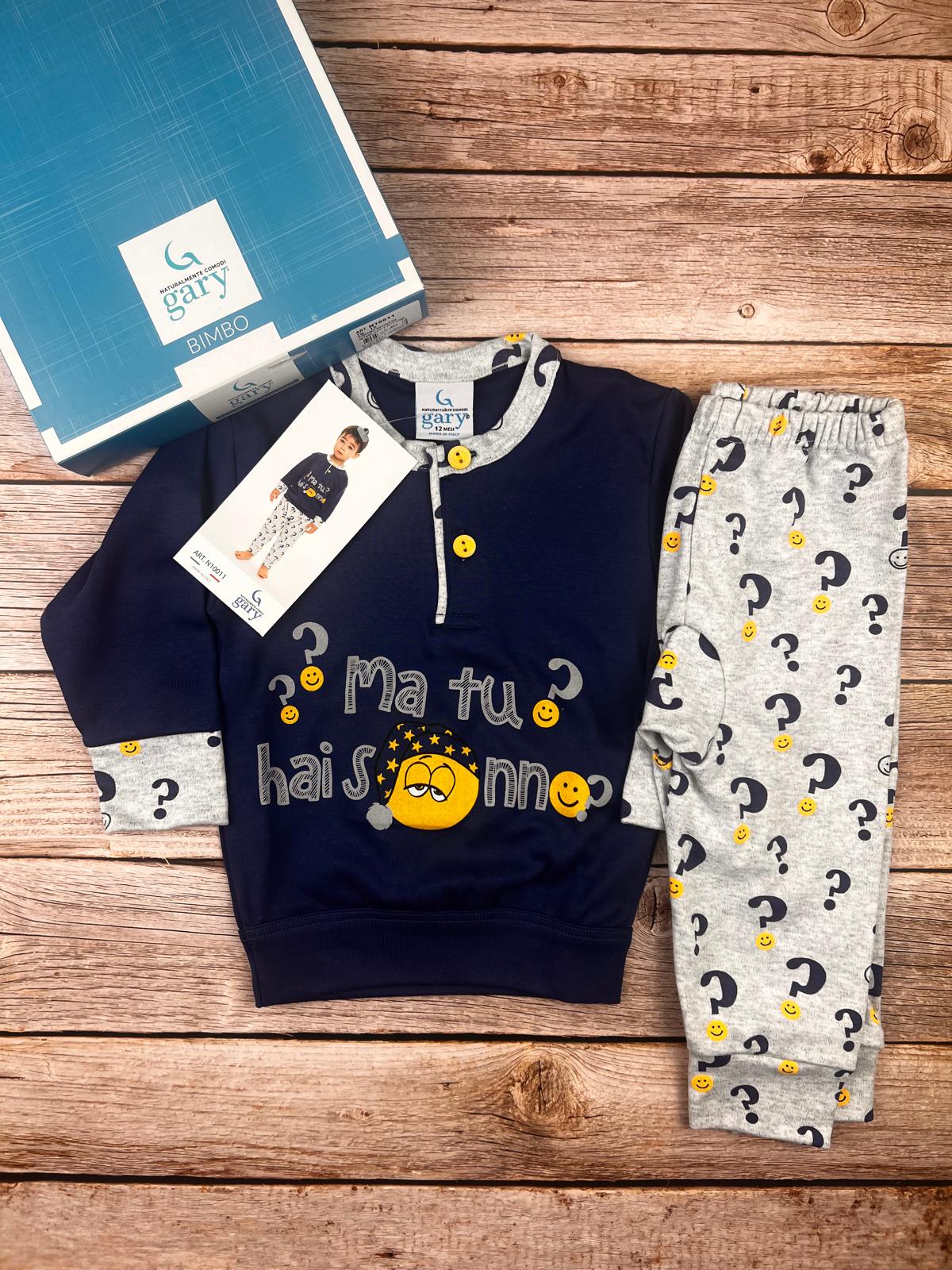 Pigiama manica lunga e pantaloni