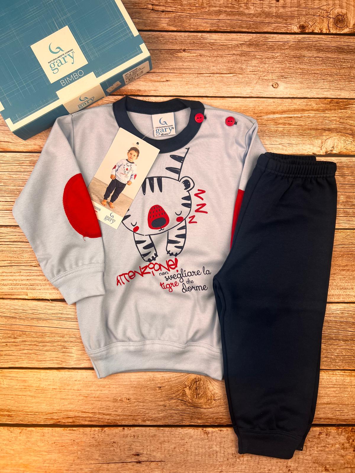 Pigiama manica lunga e pantaloni