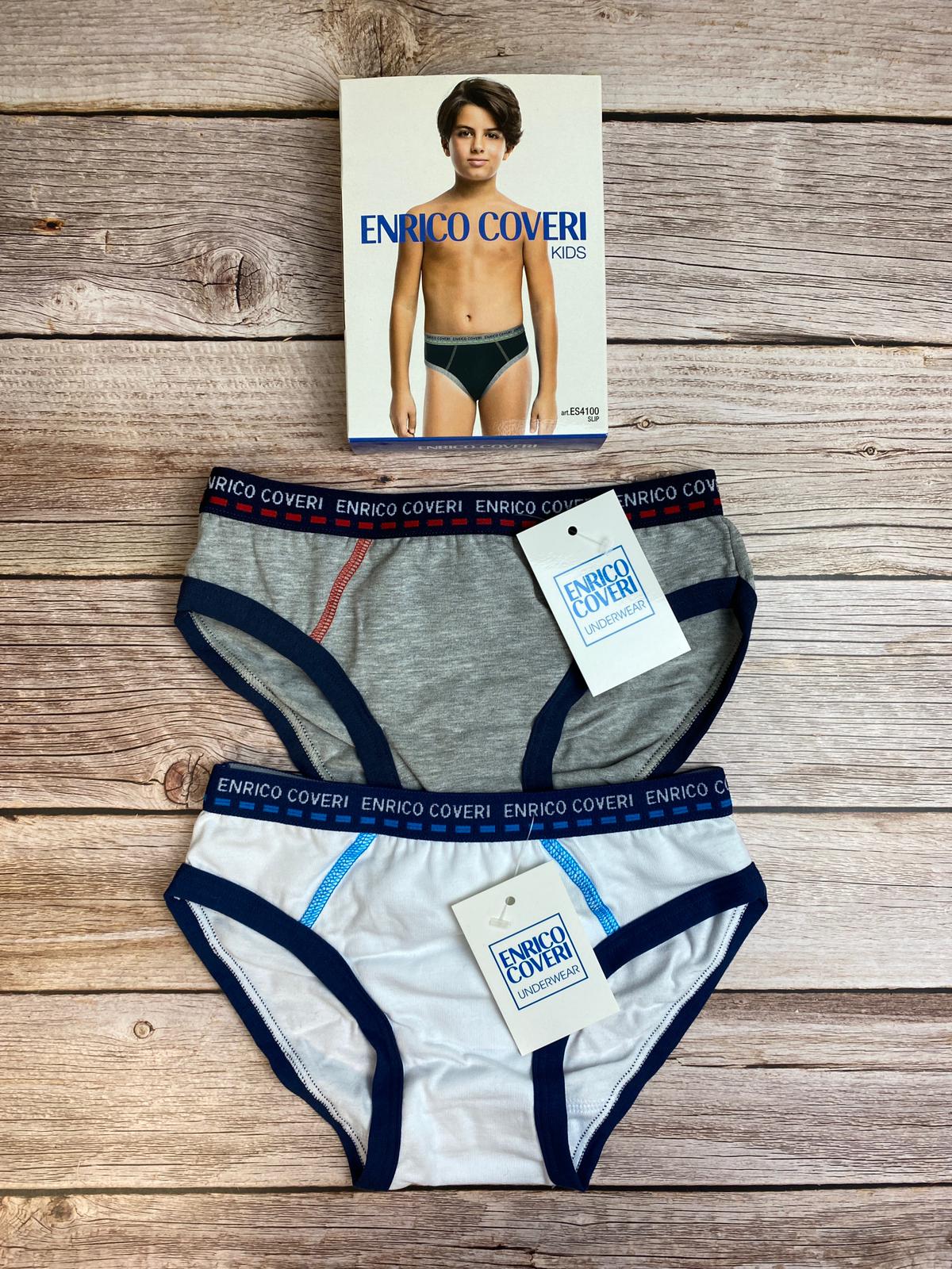 Set due slip con elastico logato