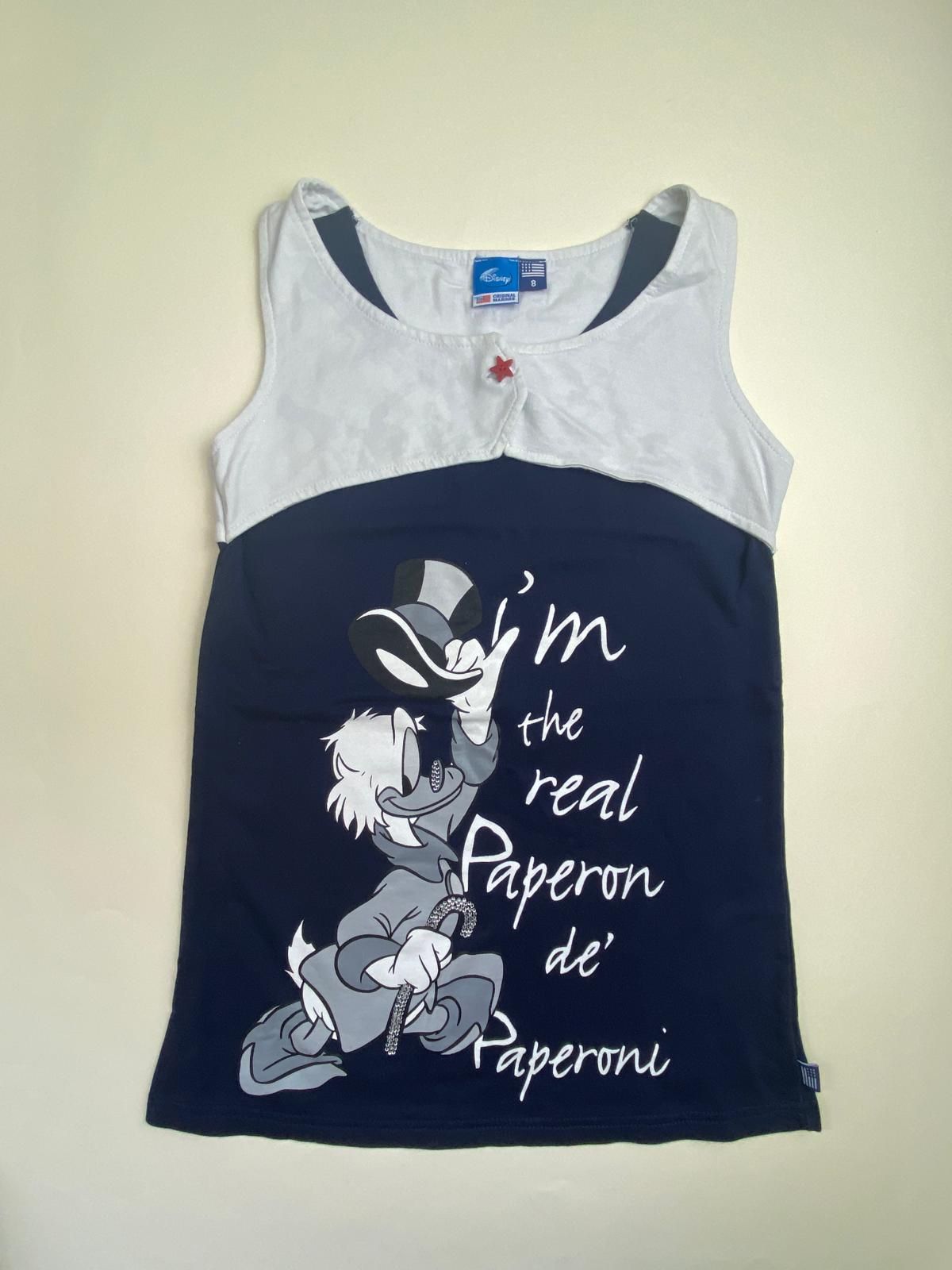 Canotta Disney Paperon de' Paperoni