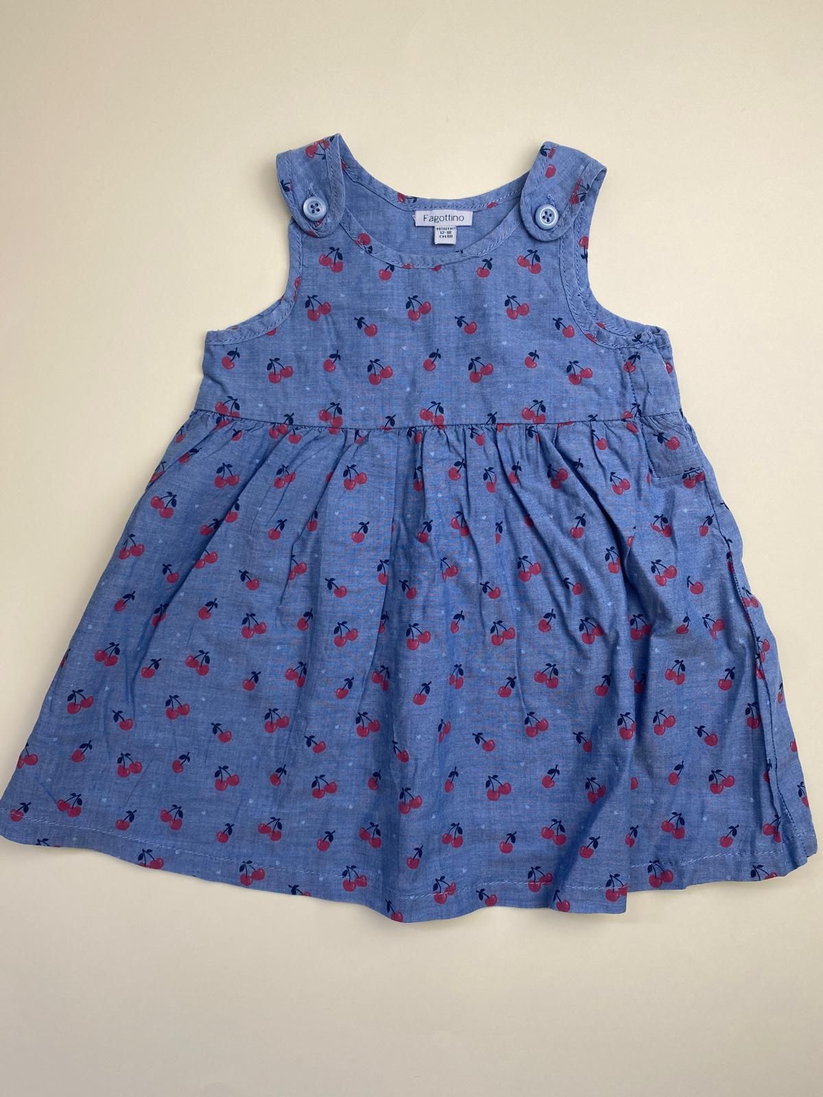 Vestito per bambina senza maniche