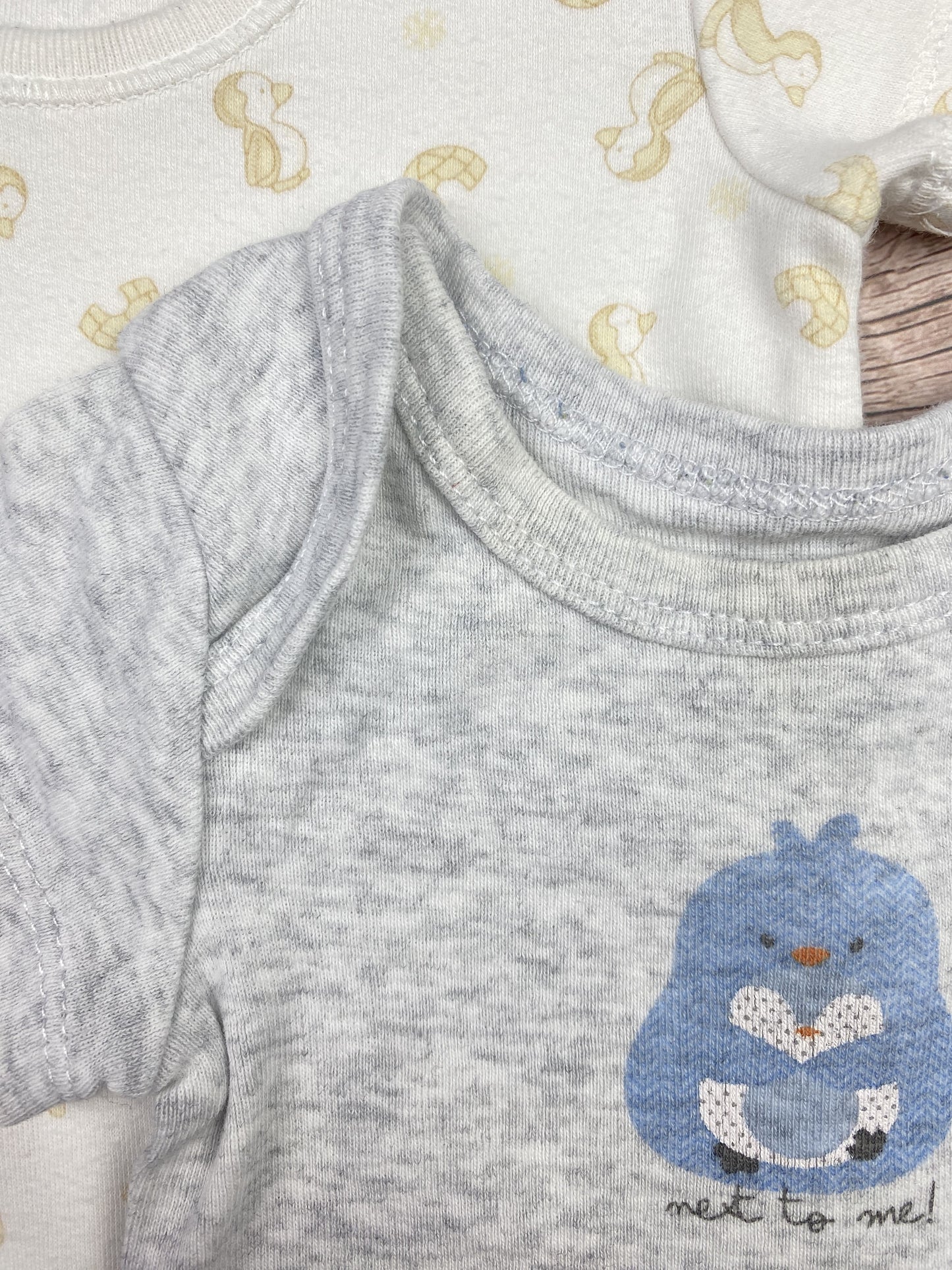 Set tre body manica corta