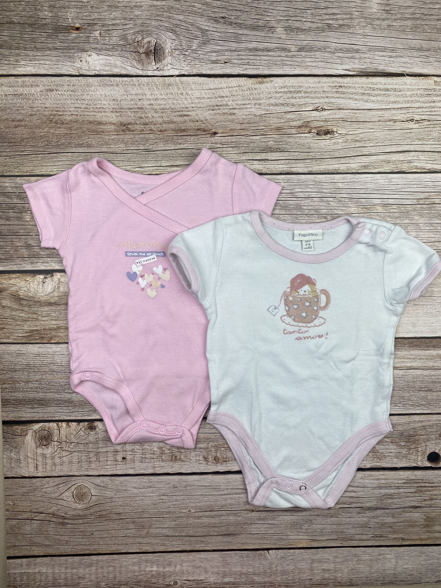 Set due body manica corta