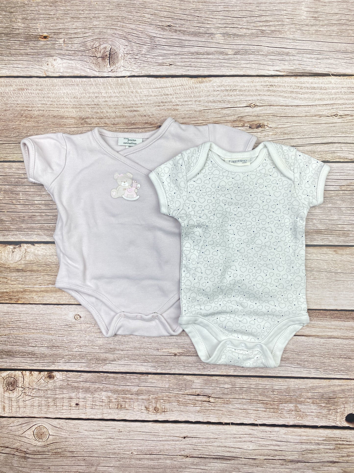 Set due body manica corta