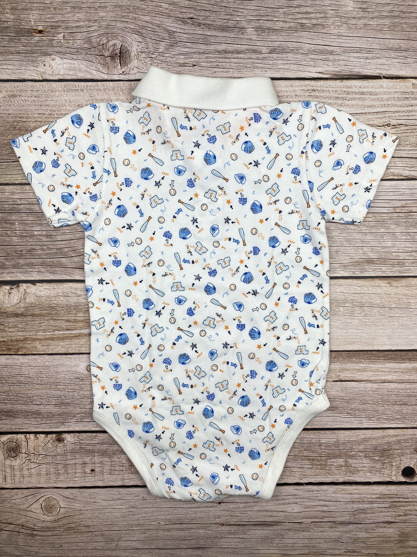 Body a polo manica corta