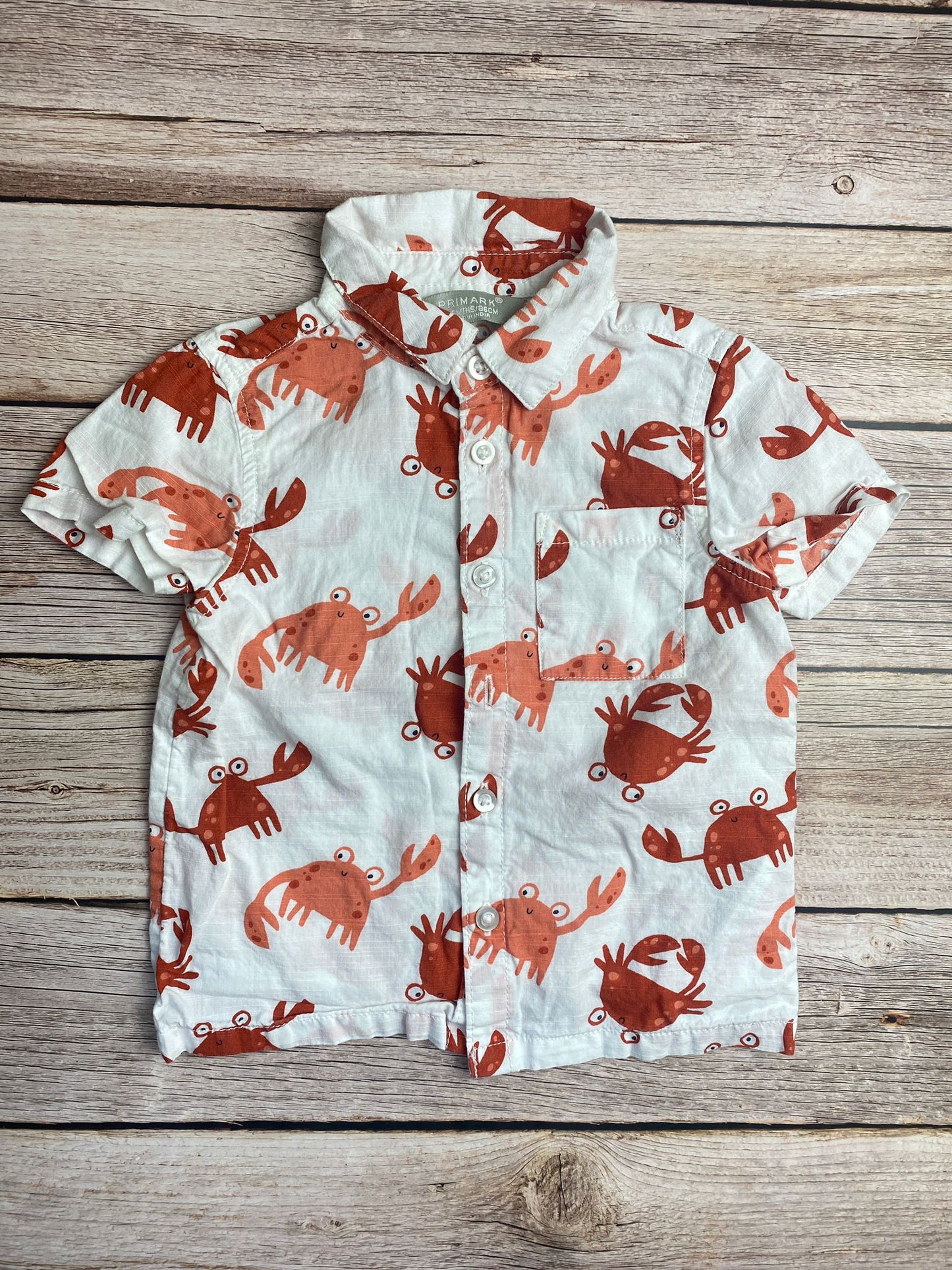 Camicia in tela di cotone