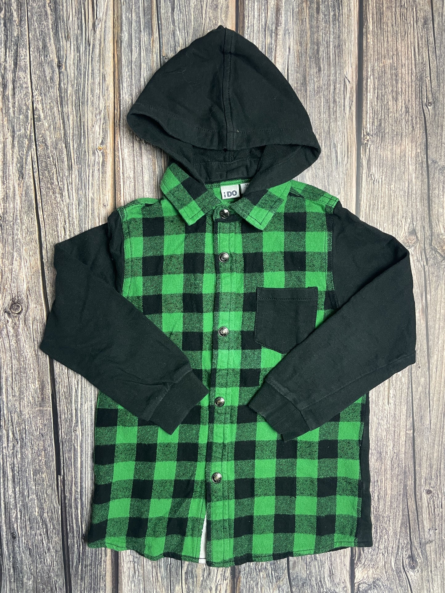 Camicia con cappuccio