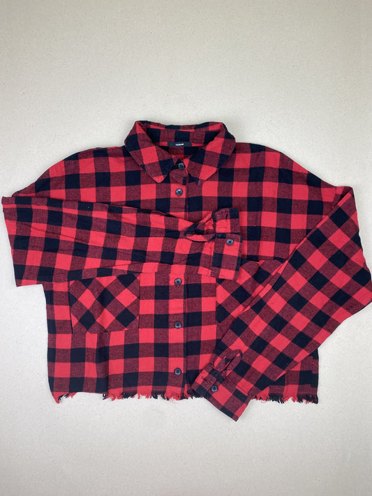 Camicia manica lunga in flanella