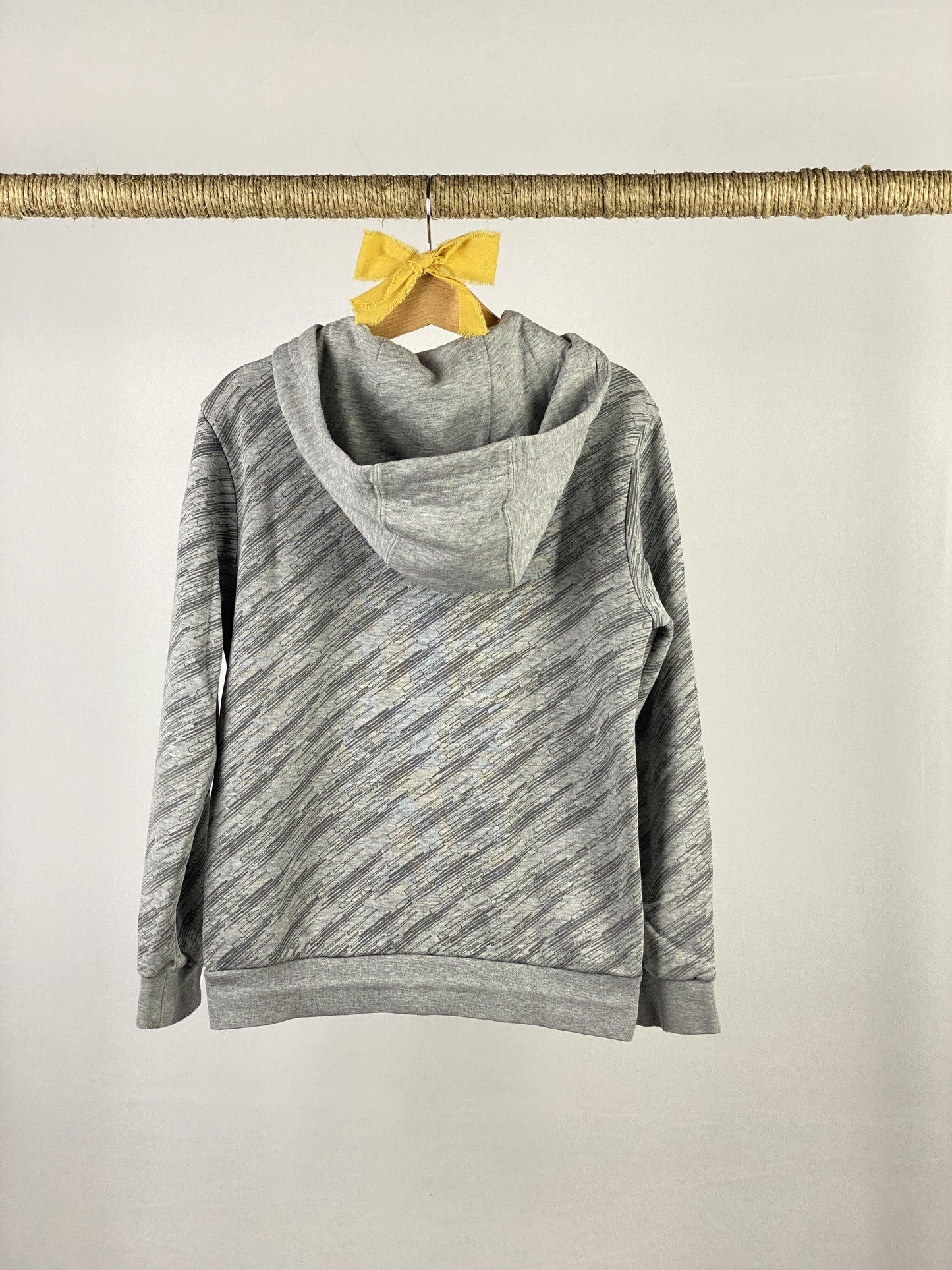 Felpa full zip con cappuccio