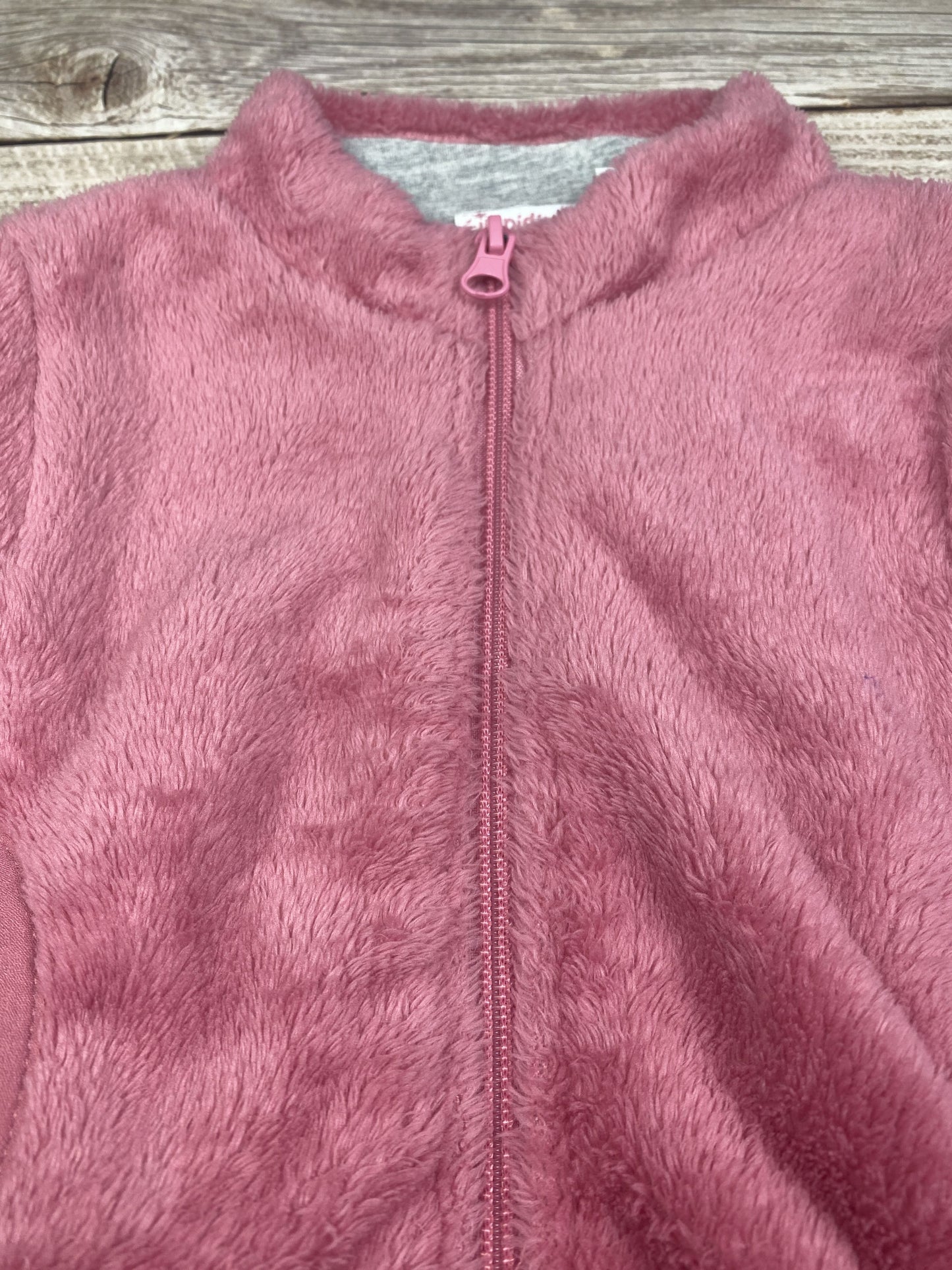 Felpa con zip senza cappuccio