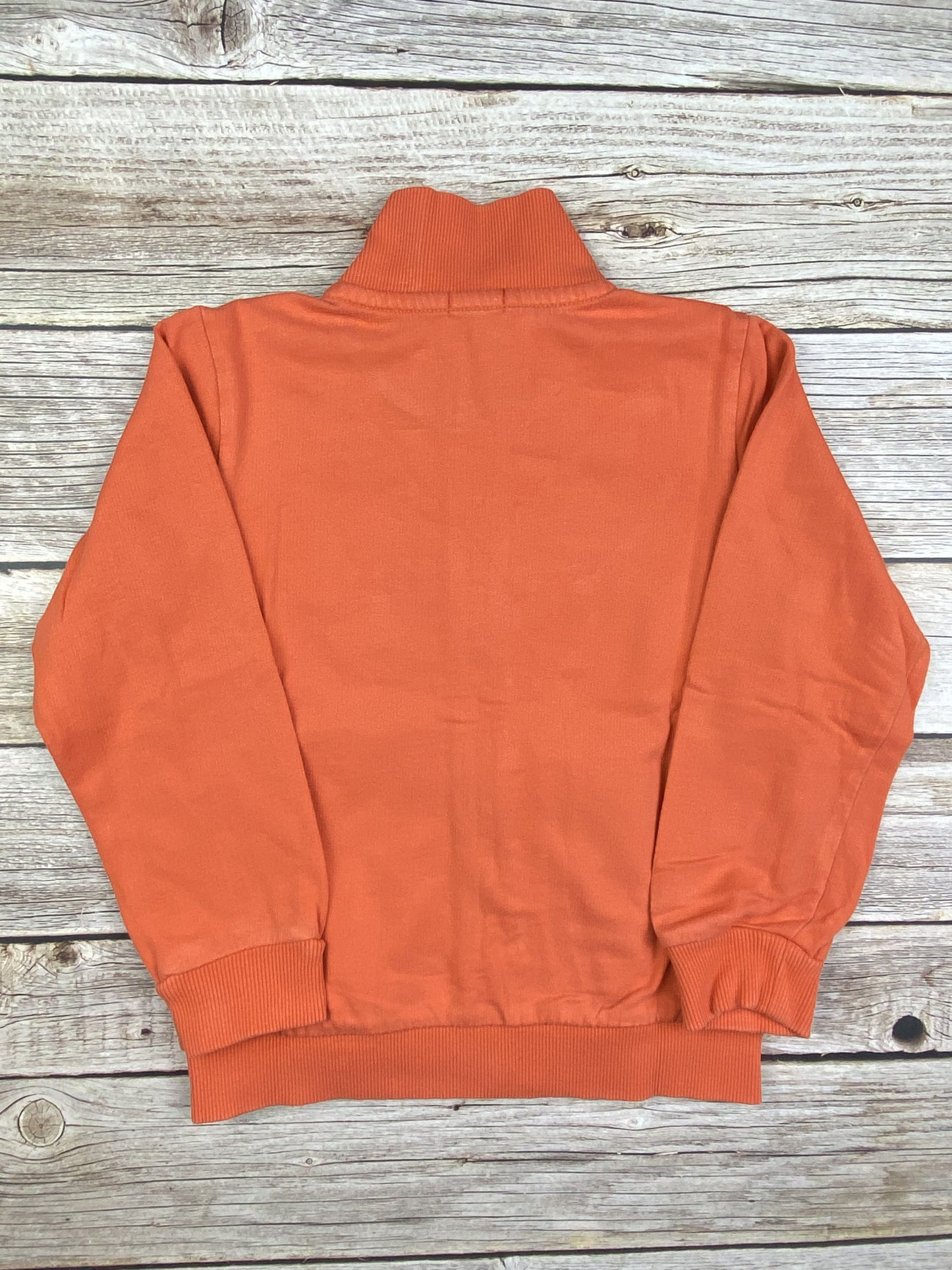 Felpa con zip senza cappuccio