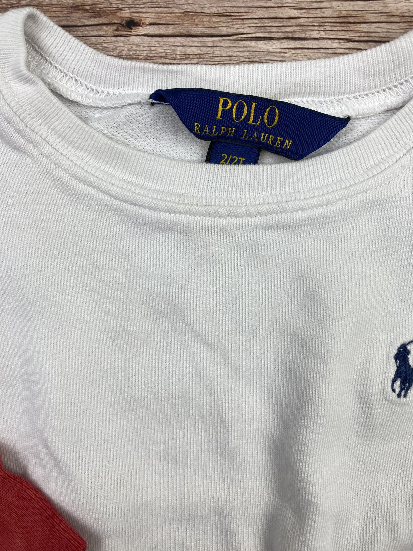 Felpa girocollo crop top