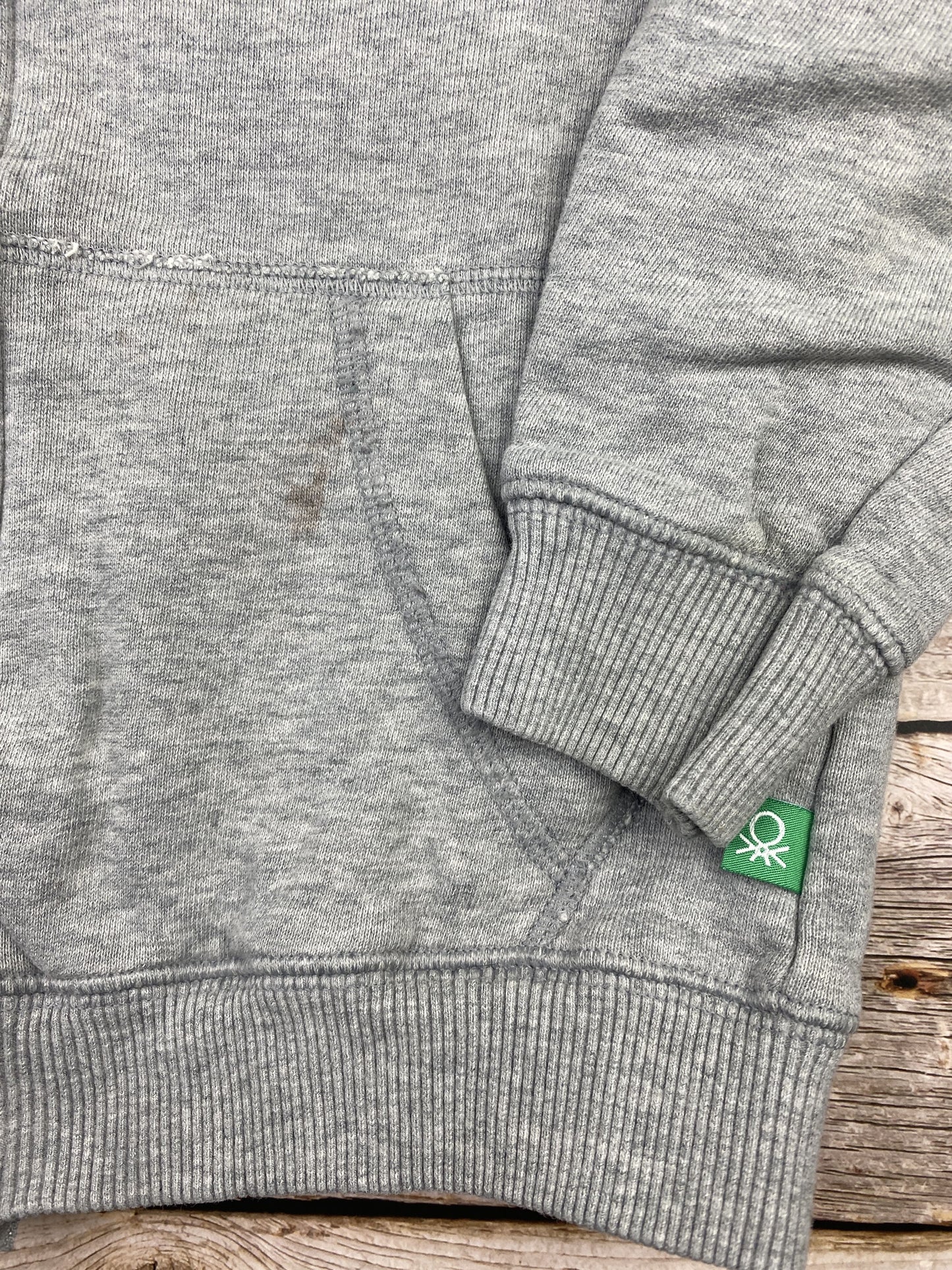 Felpa con zip e cappuccio