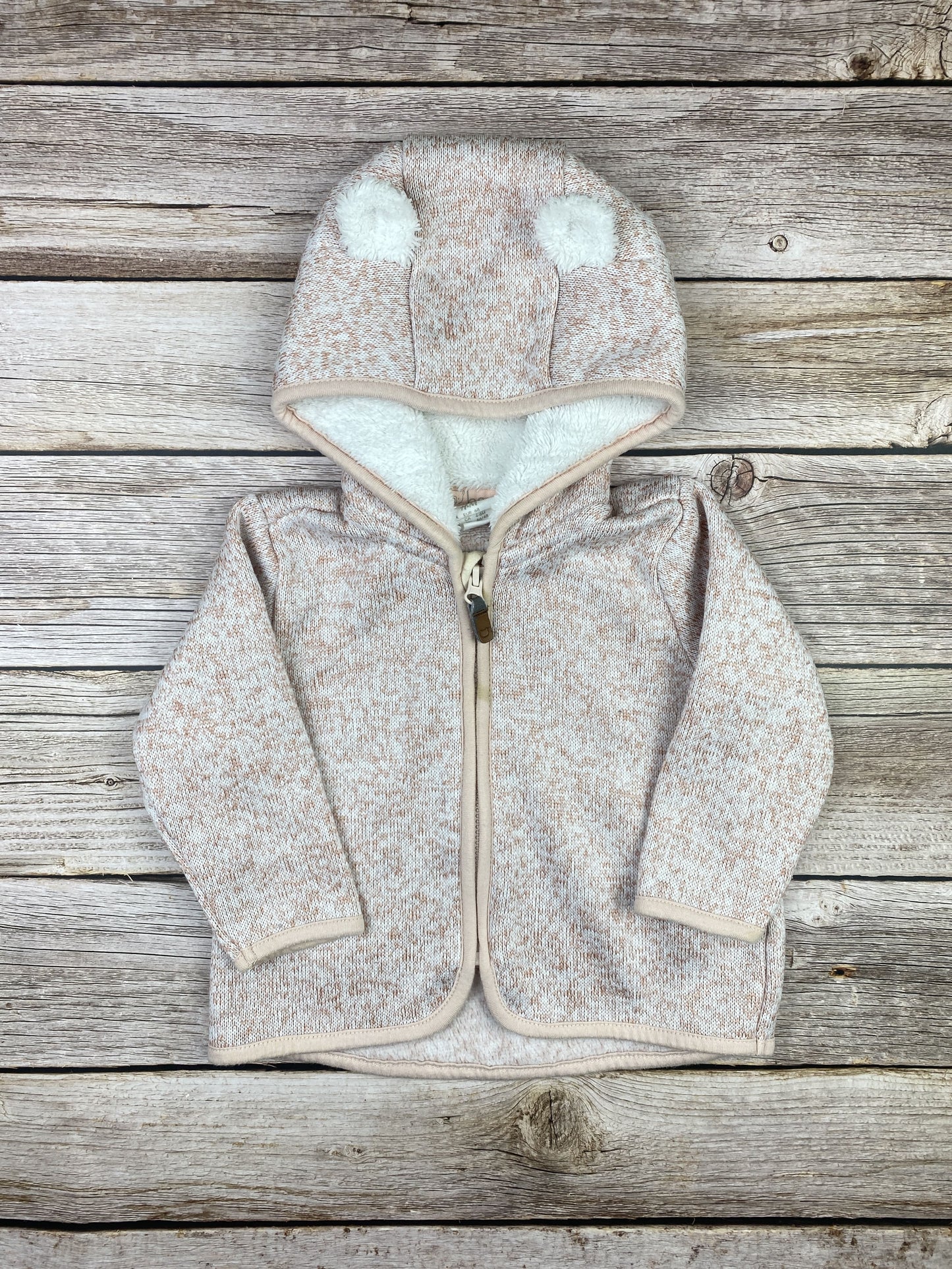 Felpa con zip e cappuccio